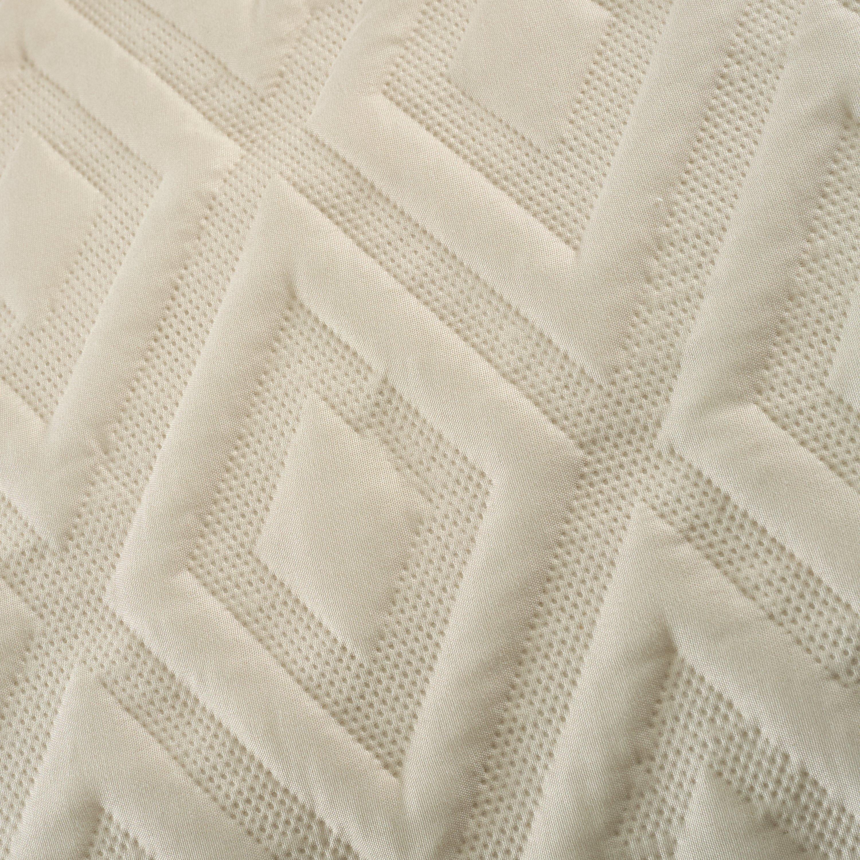 Natural - Catherine Lansfield - Jacob Geo Soft Touch Duvet Cover Set - 4