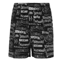 Balenciaga Metal Pyjama Shorts