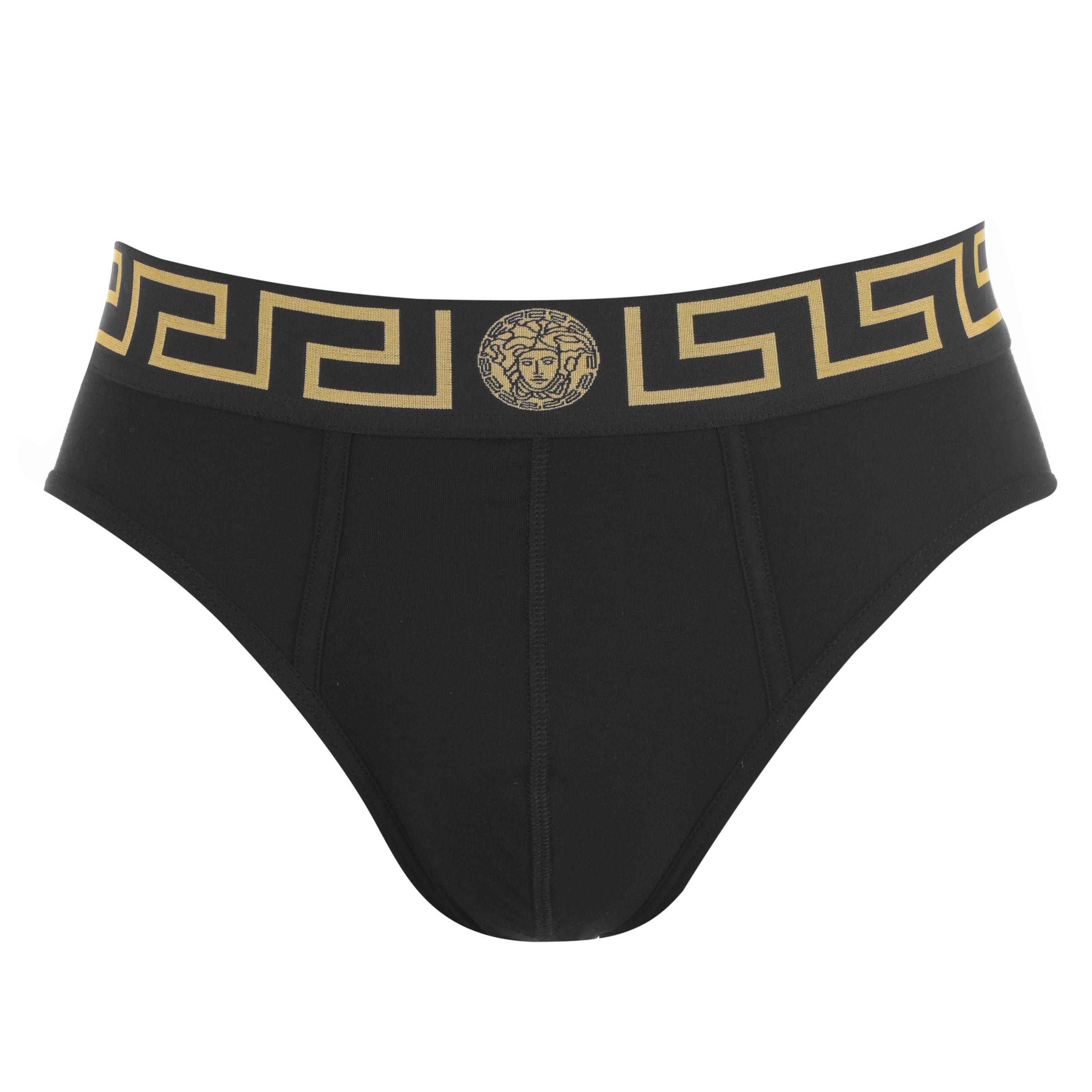Blk/Gld A80G - Versace Icon - Iconic Briefs - 2