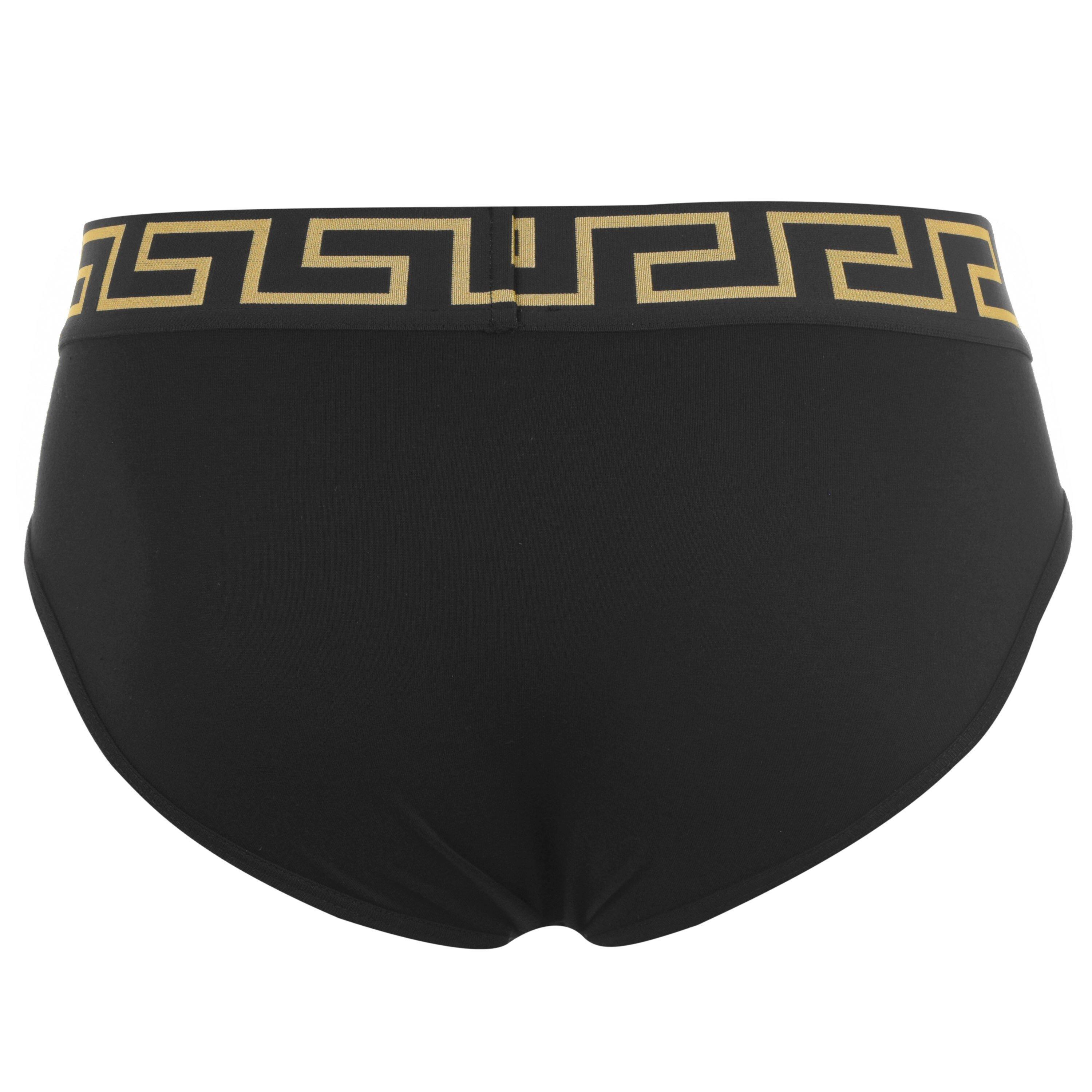 Blk/Gld A80G - Versace Icon - Iconic Briefs - 3