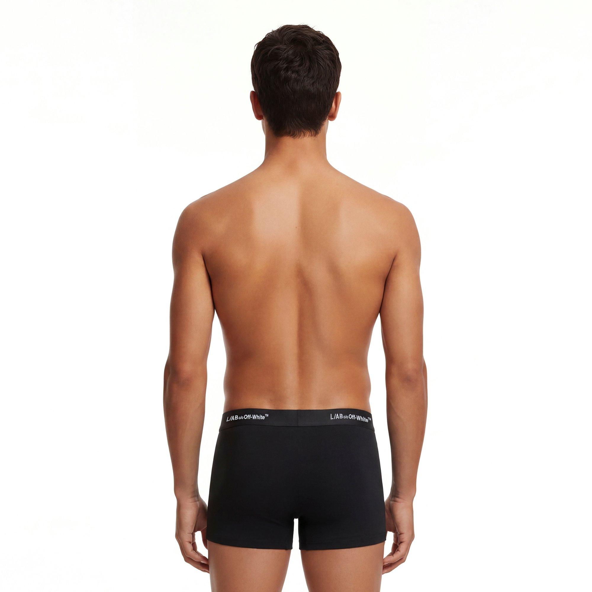 Black 001 - L AB Off White - L/AB 6 Inch no Fly Sn64