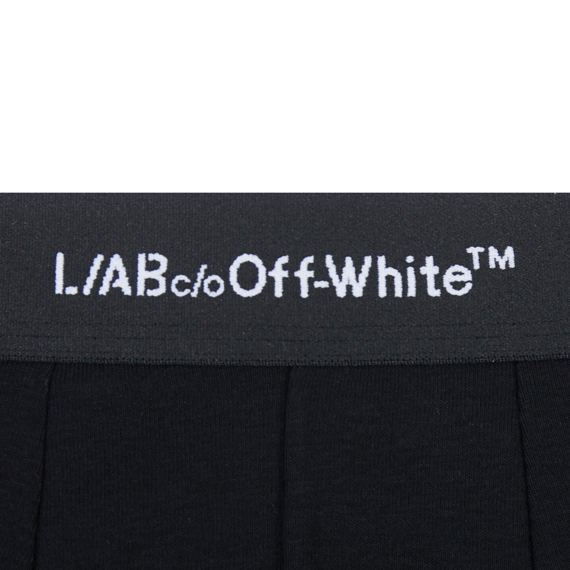 Black 001 - L AB Off White - L/AB 6 Inch no Fly Sn64 - 3