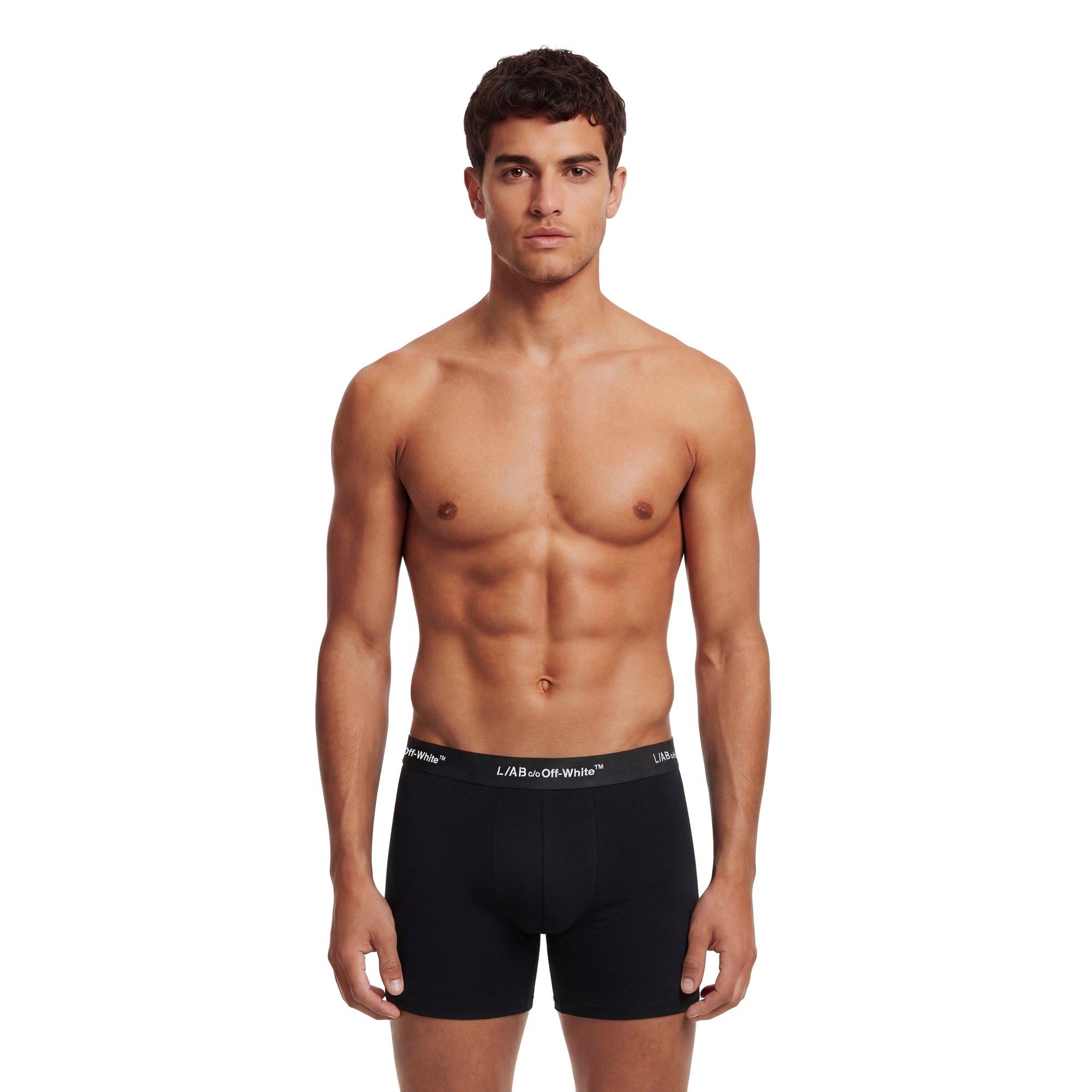 Black 001 - L AB Off White - L/AB 6 Inch no Fly Sn64 - 4