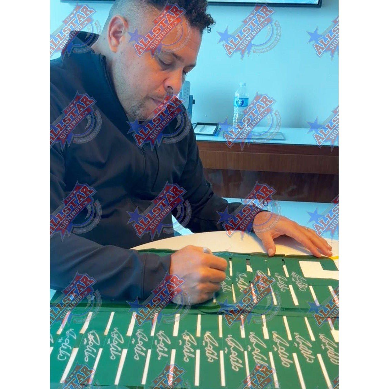 Yellow - AllStarSignings Ltd - Ronaldo Signed Brazil shirt (Nazario) - 2