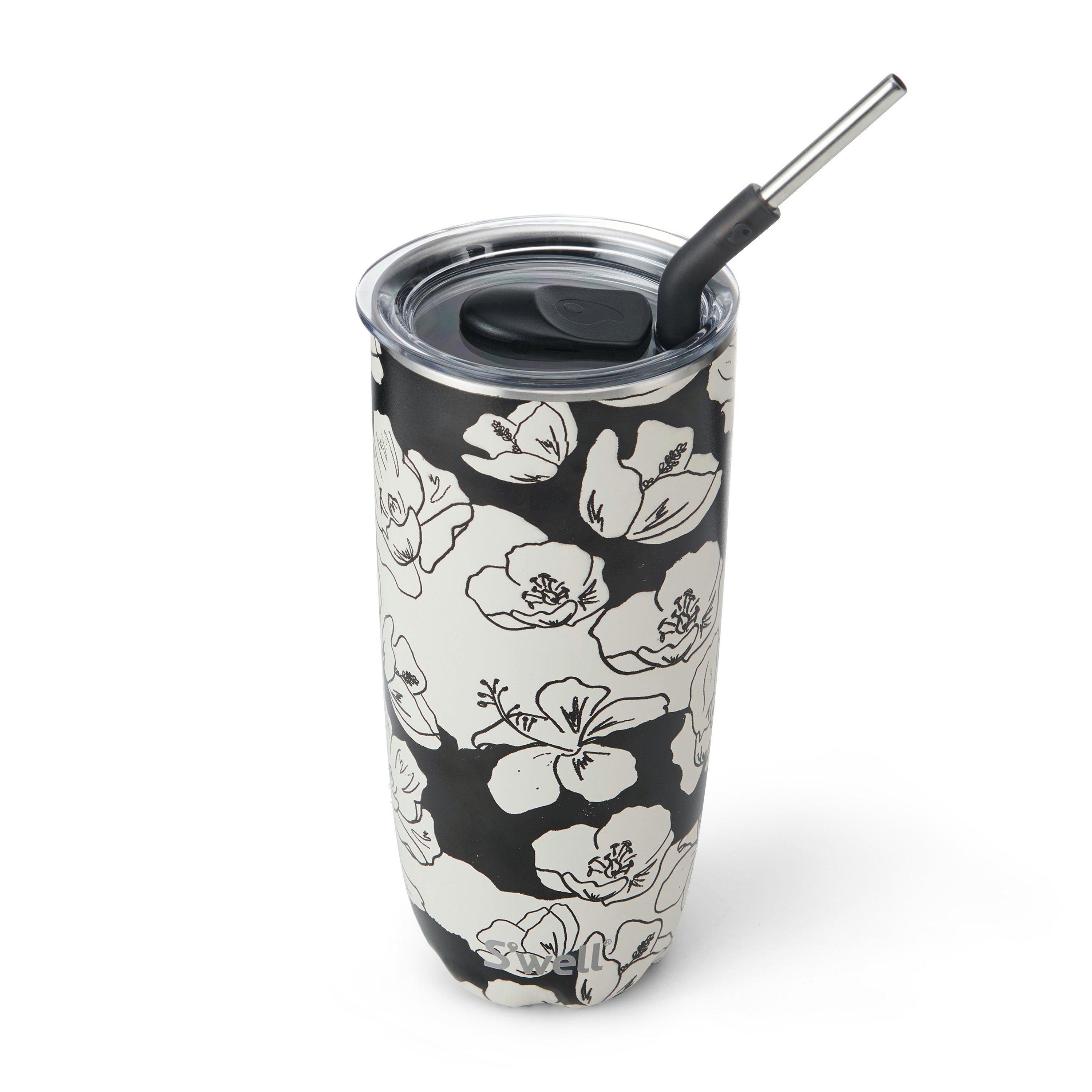 White/Black - Swell - Swell Charcoal Bloom Tumbler 700ml - 2
