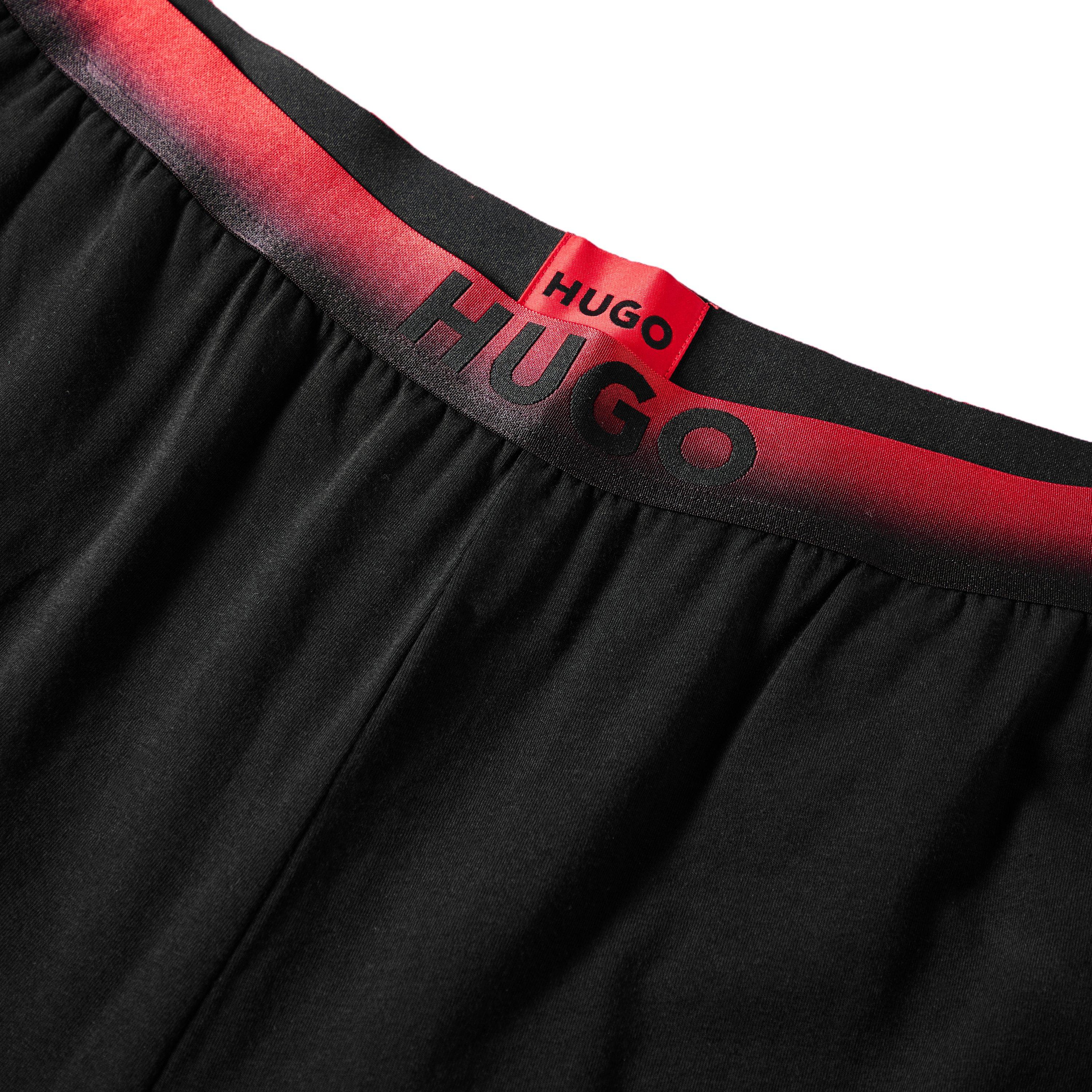 Black - Hugo - Hugo Ray Shorts 10277435 01 Pyjama Set Mens - 3