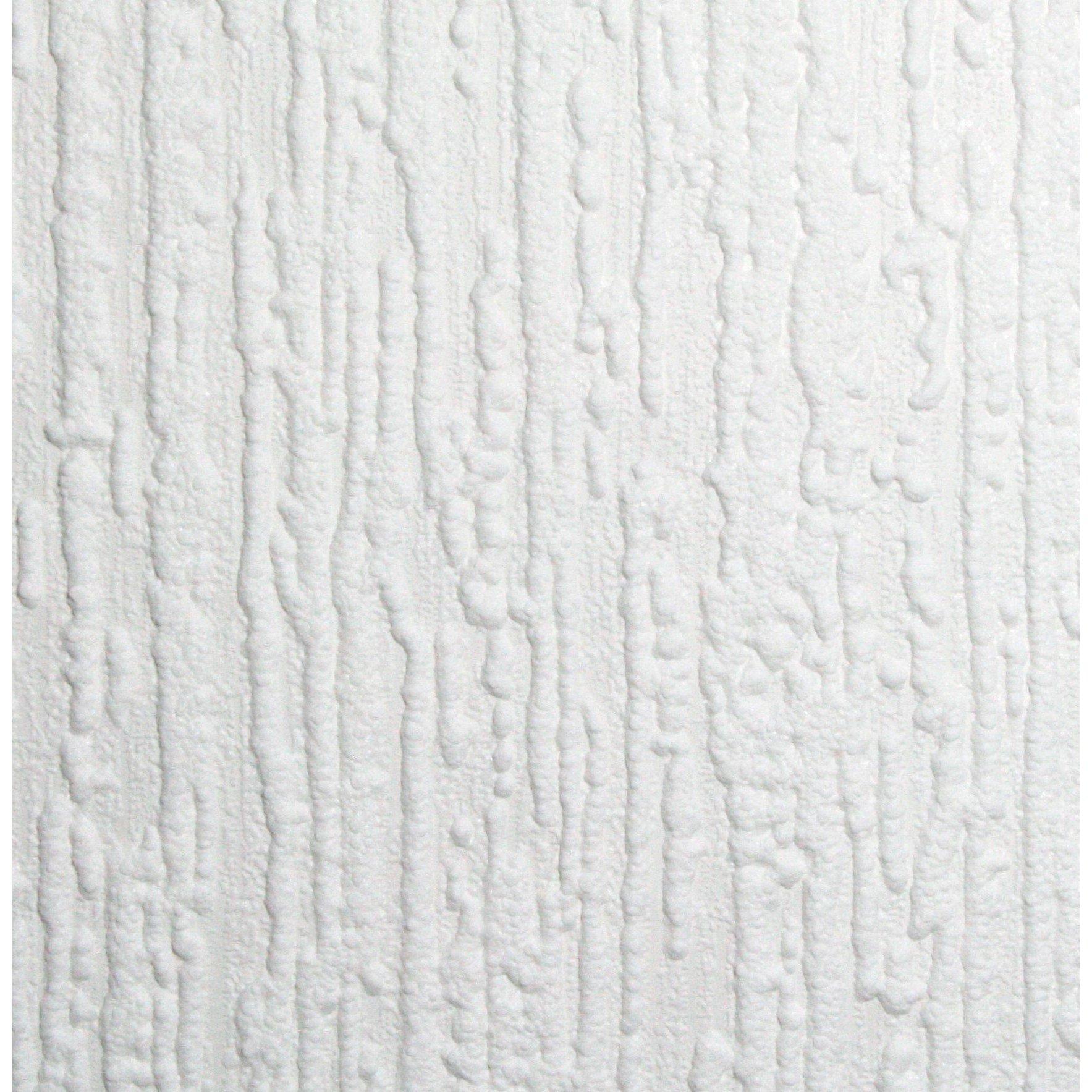 White - Superfresco Paintable - Baroque White Durable Heavy Duty Wallpaper - 3