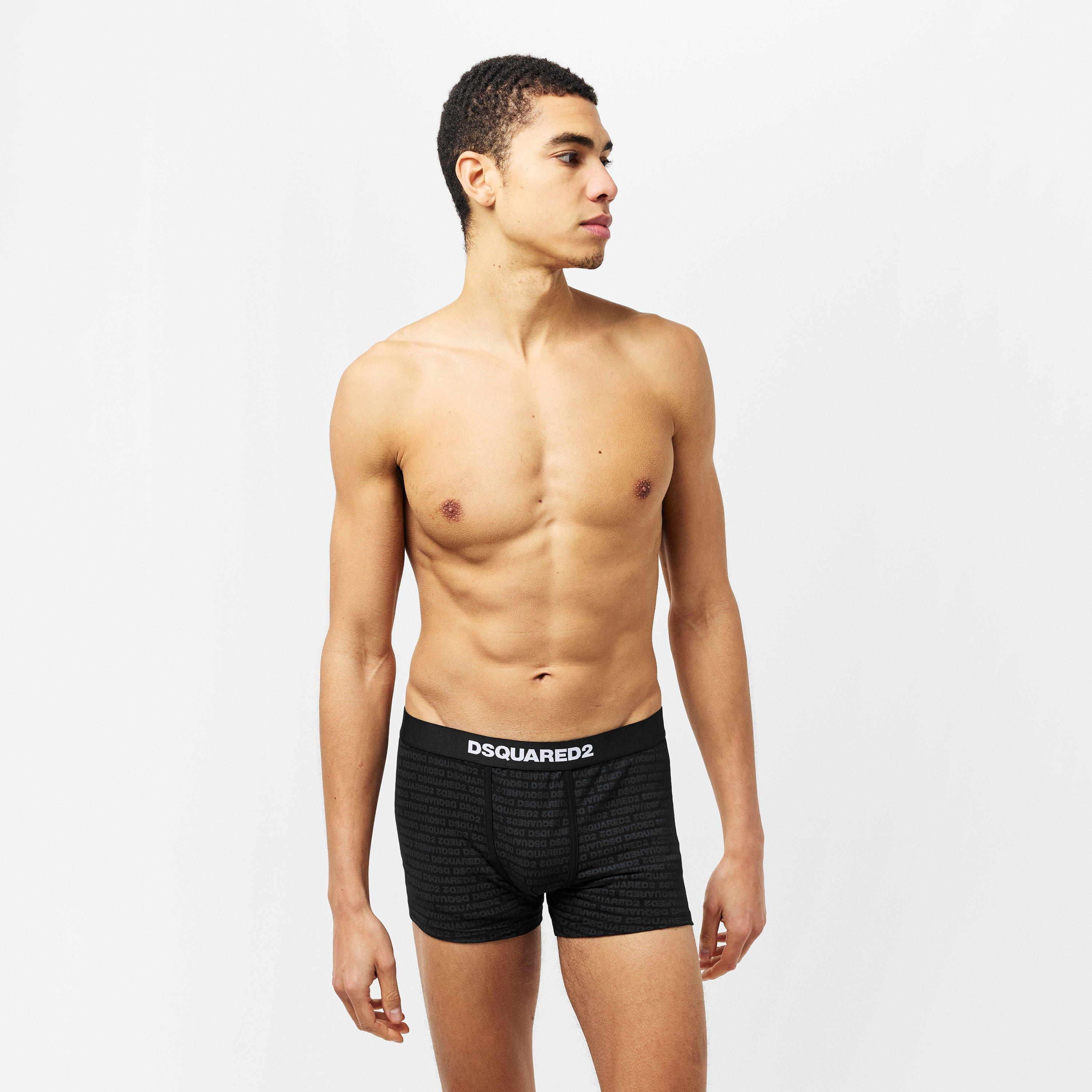 Black - DSquared2 - Men's Boxers - 3