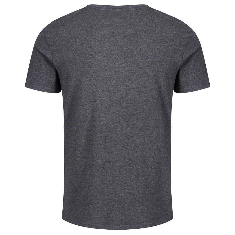 Holzkohle Melange - Light and Shade - & - Mens Pyjama Set V-Neck Tee Short - 8