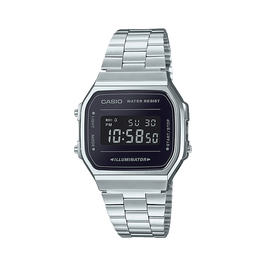 Casio GAME A168WEM 1EF Vintage Watch Silver