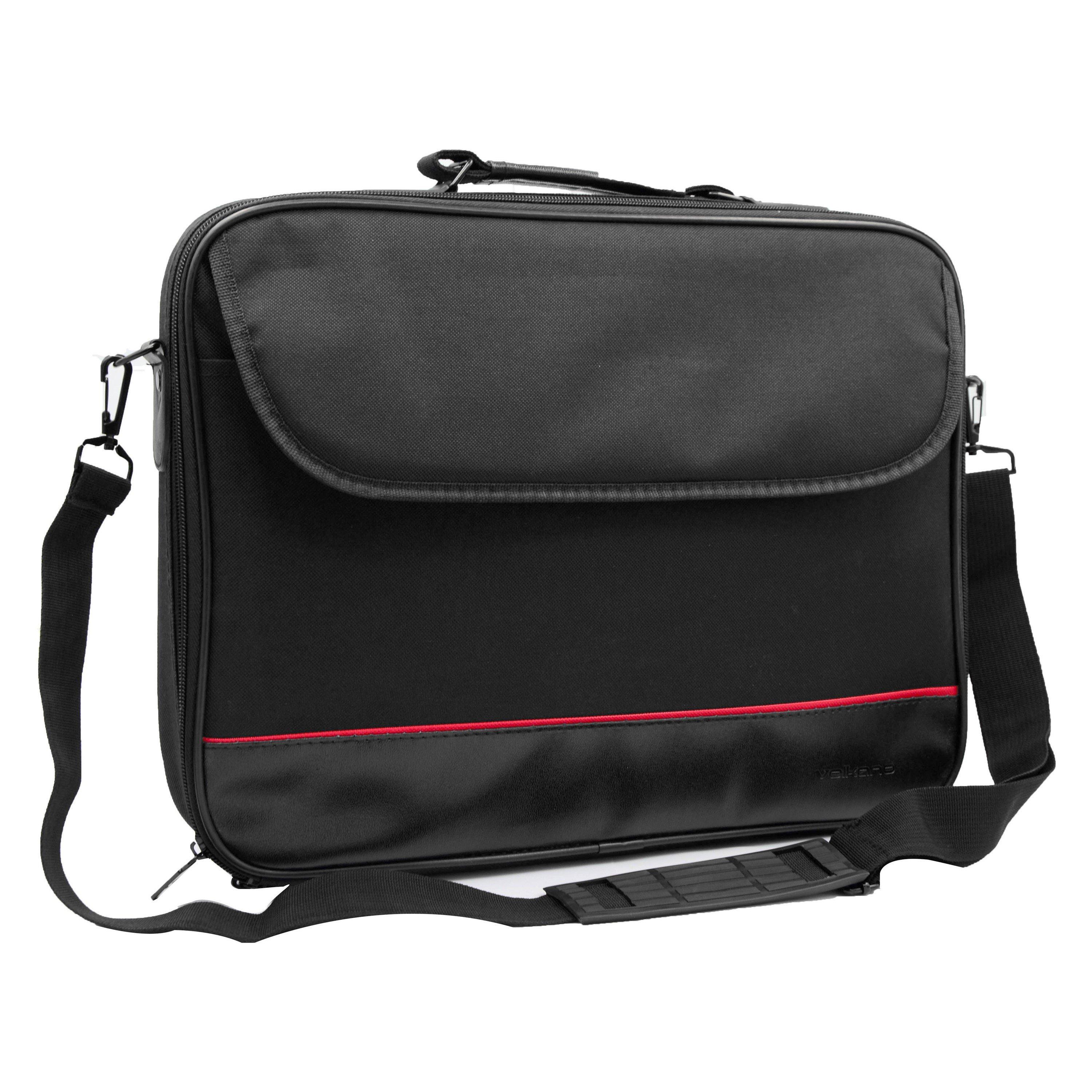 Volkano  Industrial 15.6 Laptop Messenger Bag - Black