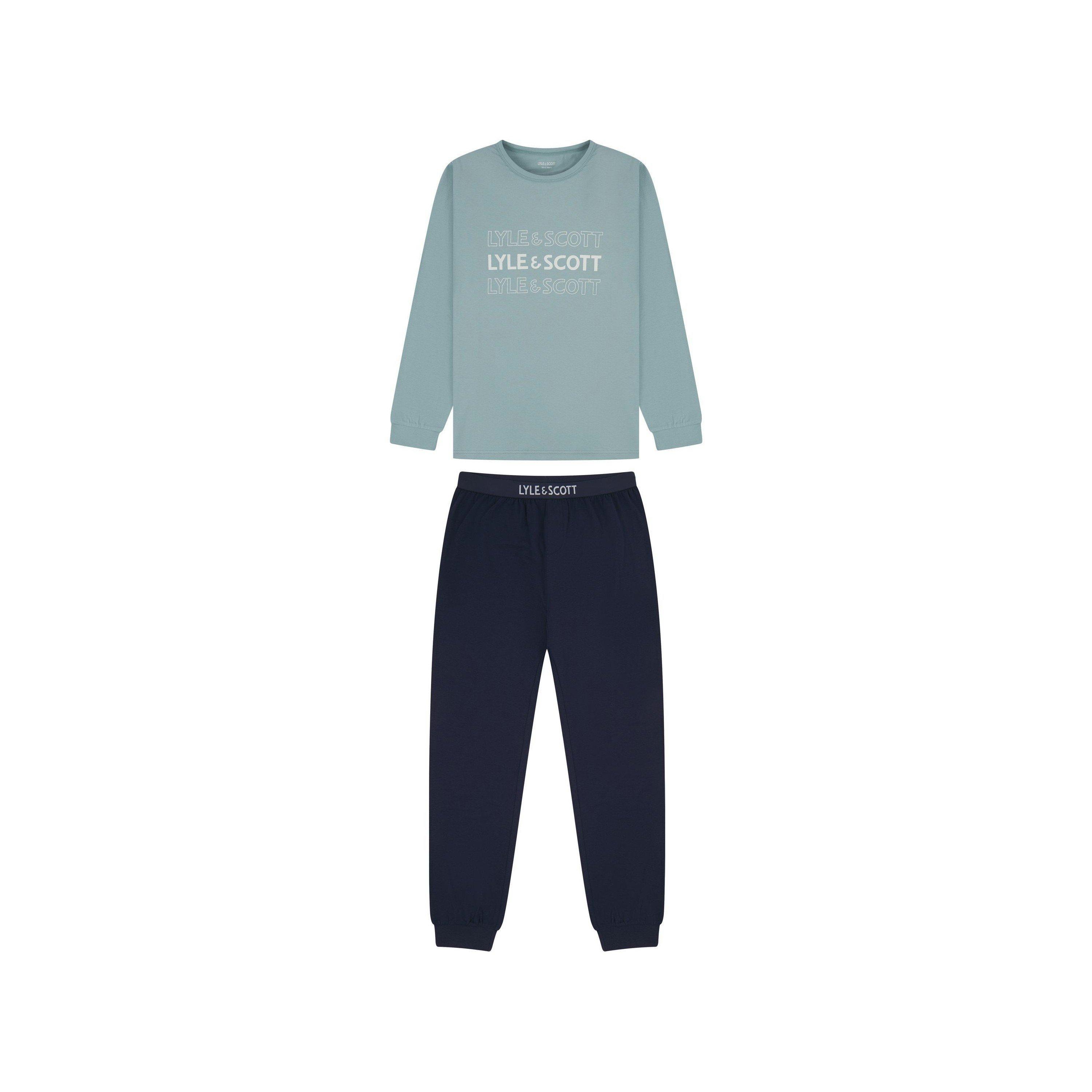 Blauw/Peacoat - Lyle and Scott - Lyle Burt Sn99 - 1