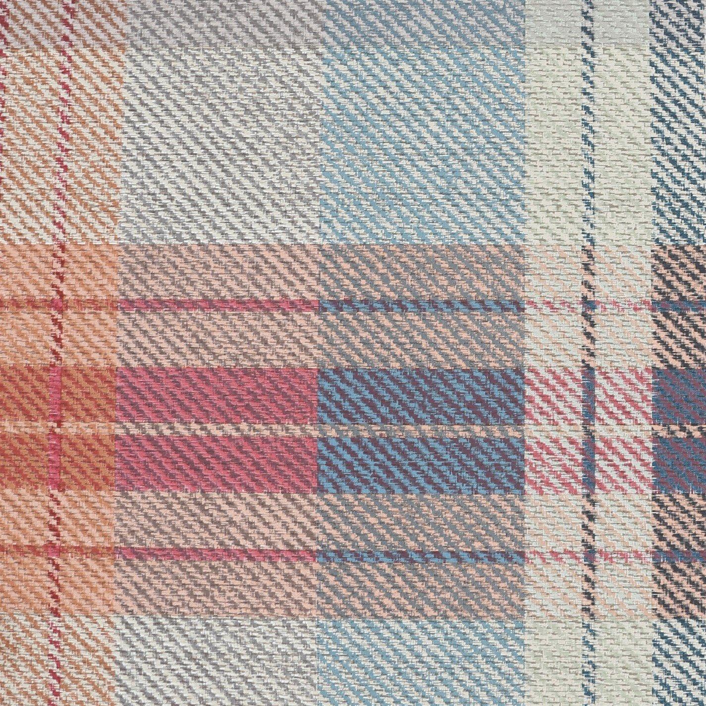 Red - Fresco - Highland Cosy Tartan Red/Green Wallpaper - 5