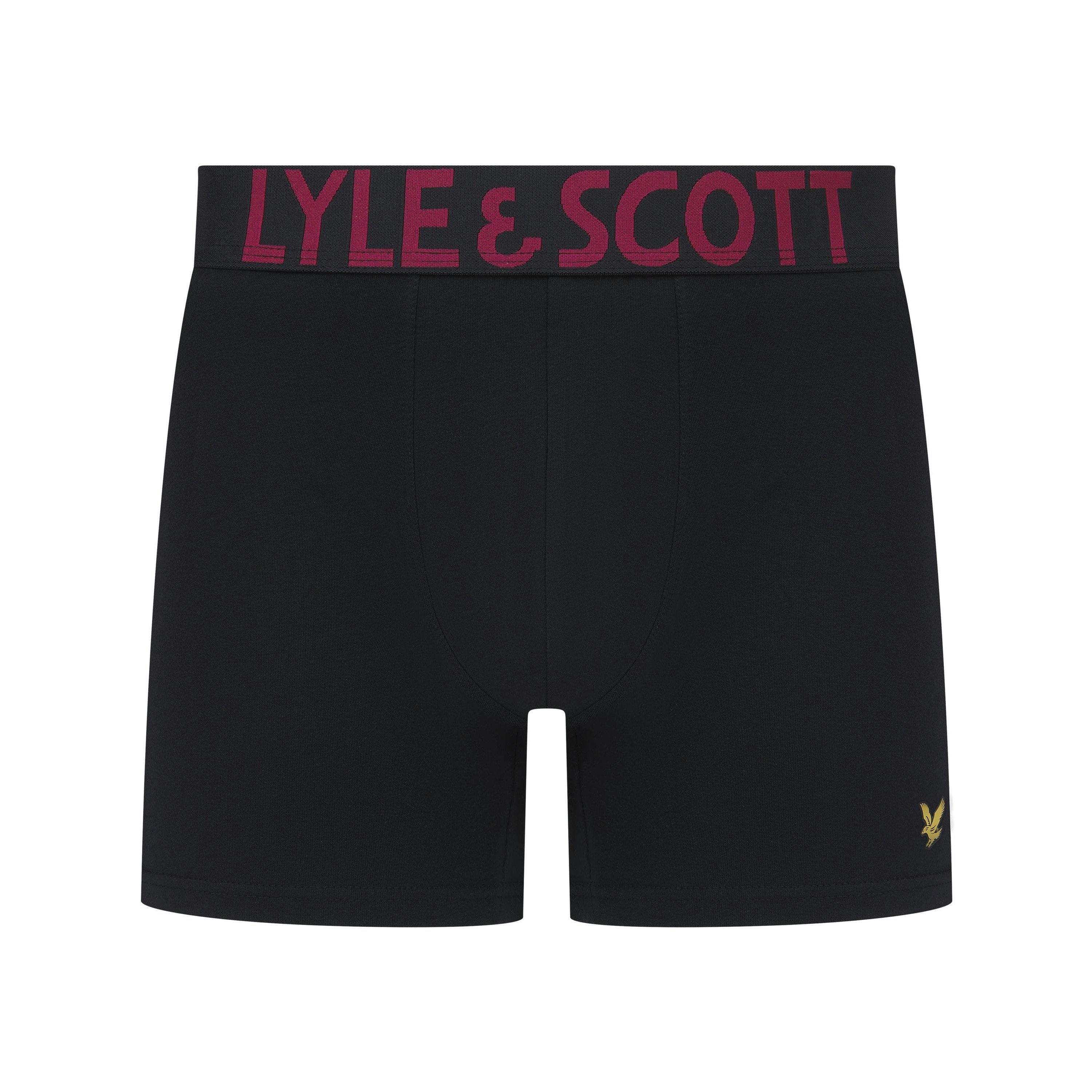Black Multi - Lyle and Scott - Lyle Daniel 3Pk Sn99 - 4