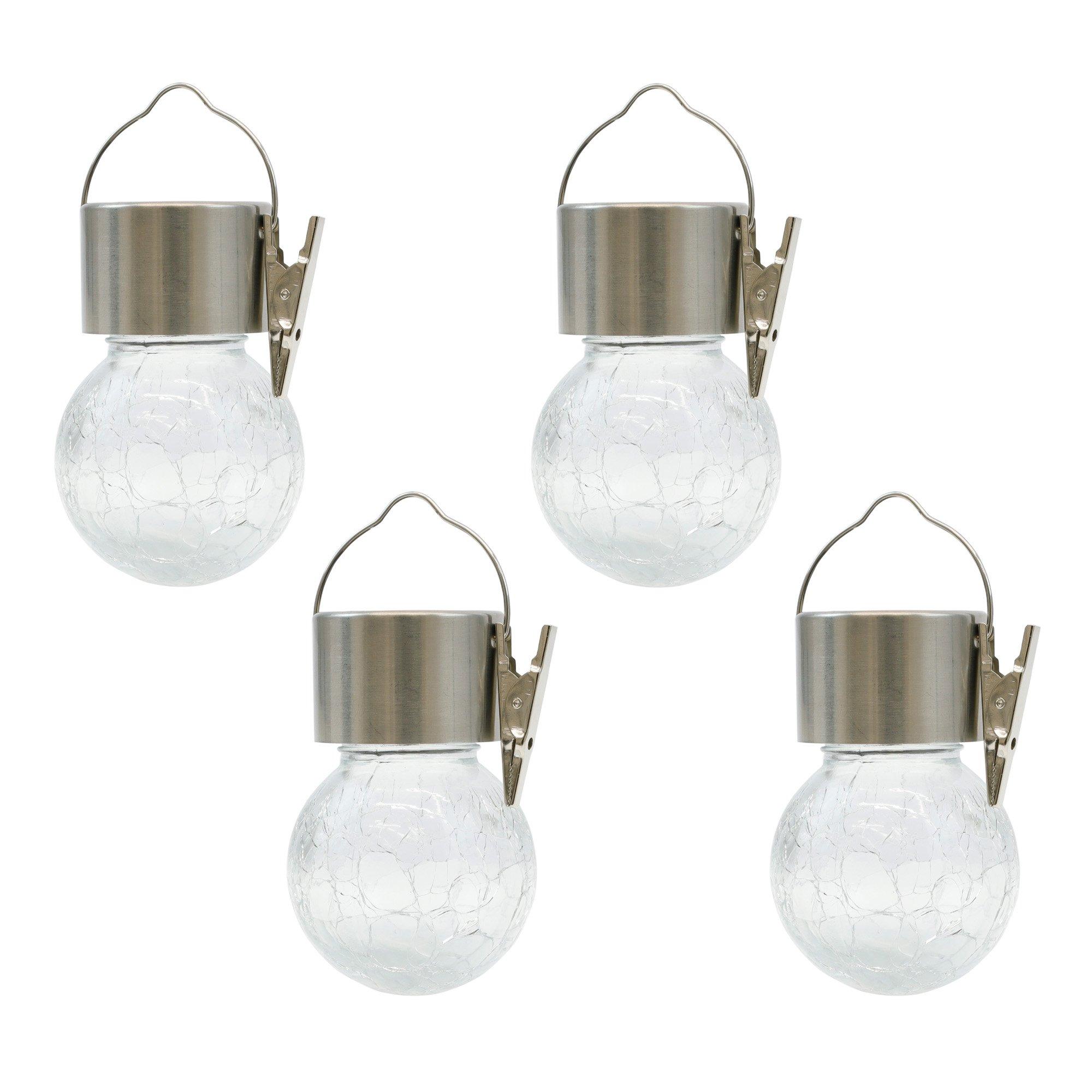 Streetwize  Pack Of 4 Solar Hanging Crackle Balls -  - Pack of 2