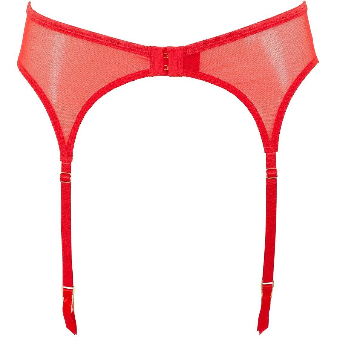 Tomato Red - Bluebella - Marseille Lace Suspender - 6