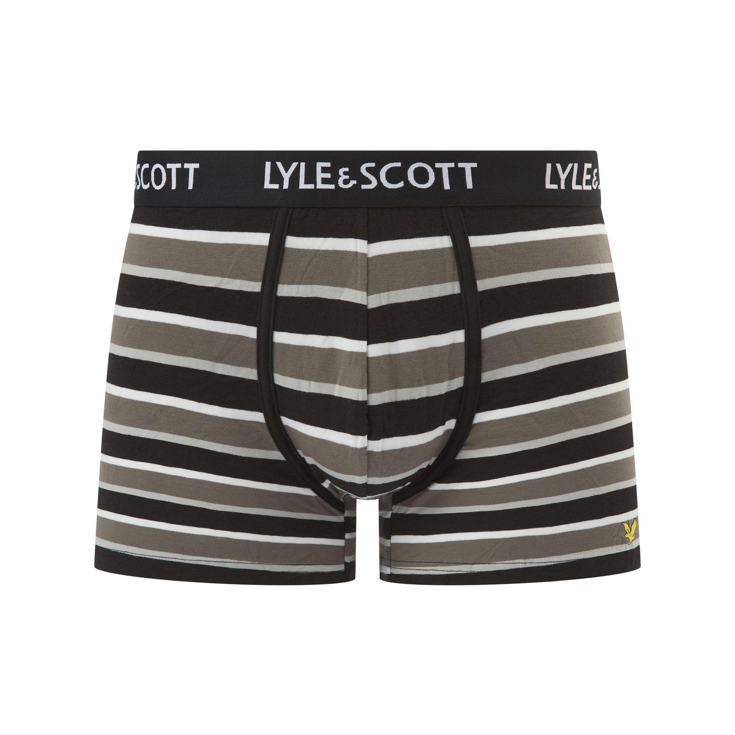 Grijs Multi - Lyle and Scott - Lyle Ethan 3Pk Sn99 - 2