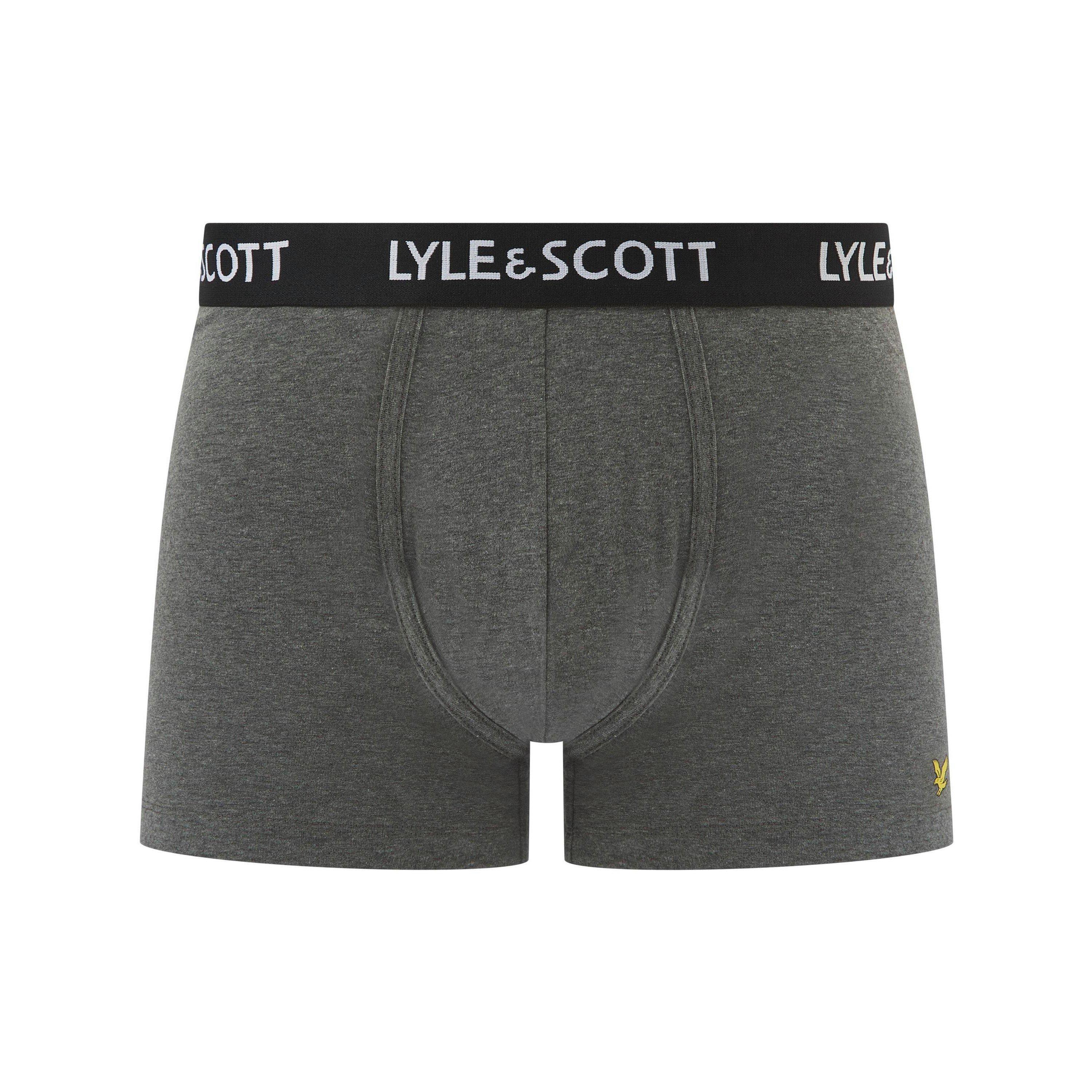 Grijs Multi - Lyle and Scott - Lyle Ethan 3Pk Sn99 - 3