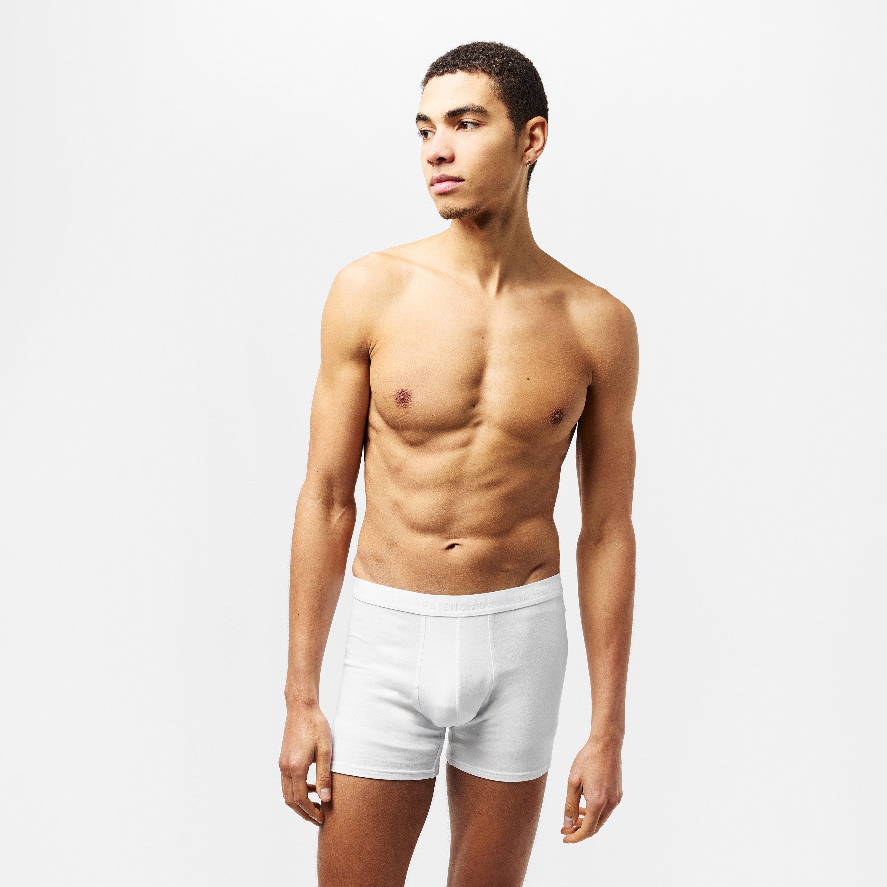 White - Balenciaga - Men's Boxers - 3
