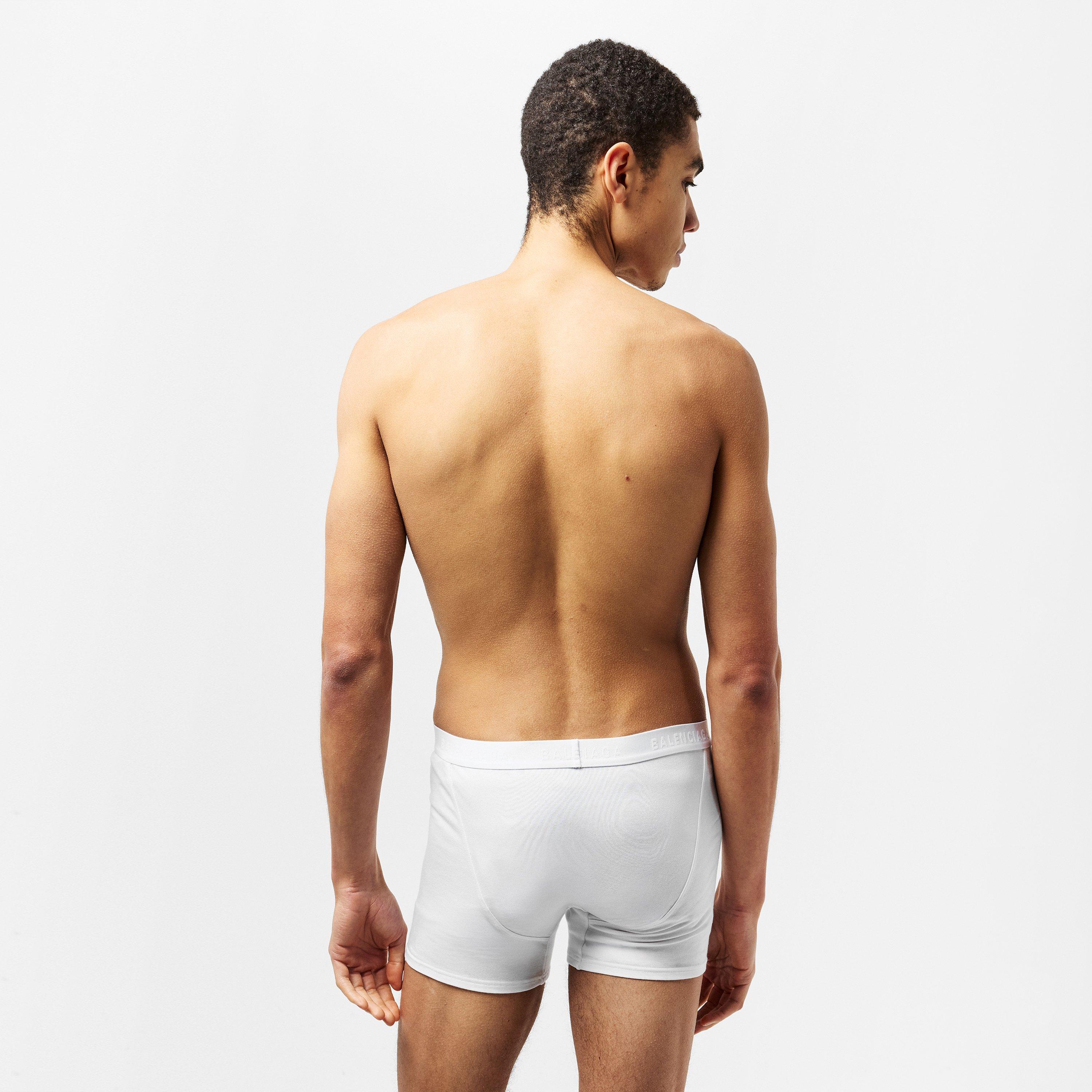 White - Balenciaga - Men's Boxers - 4