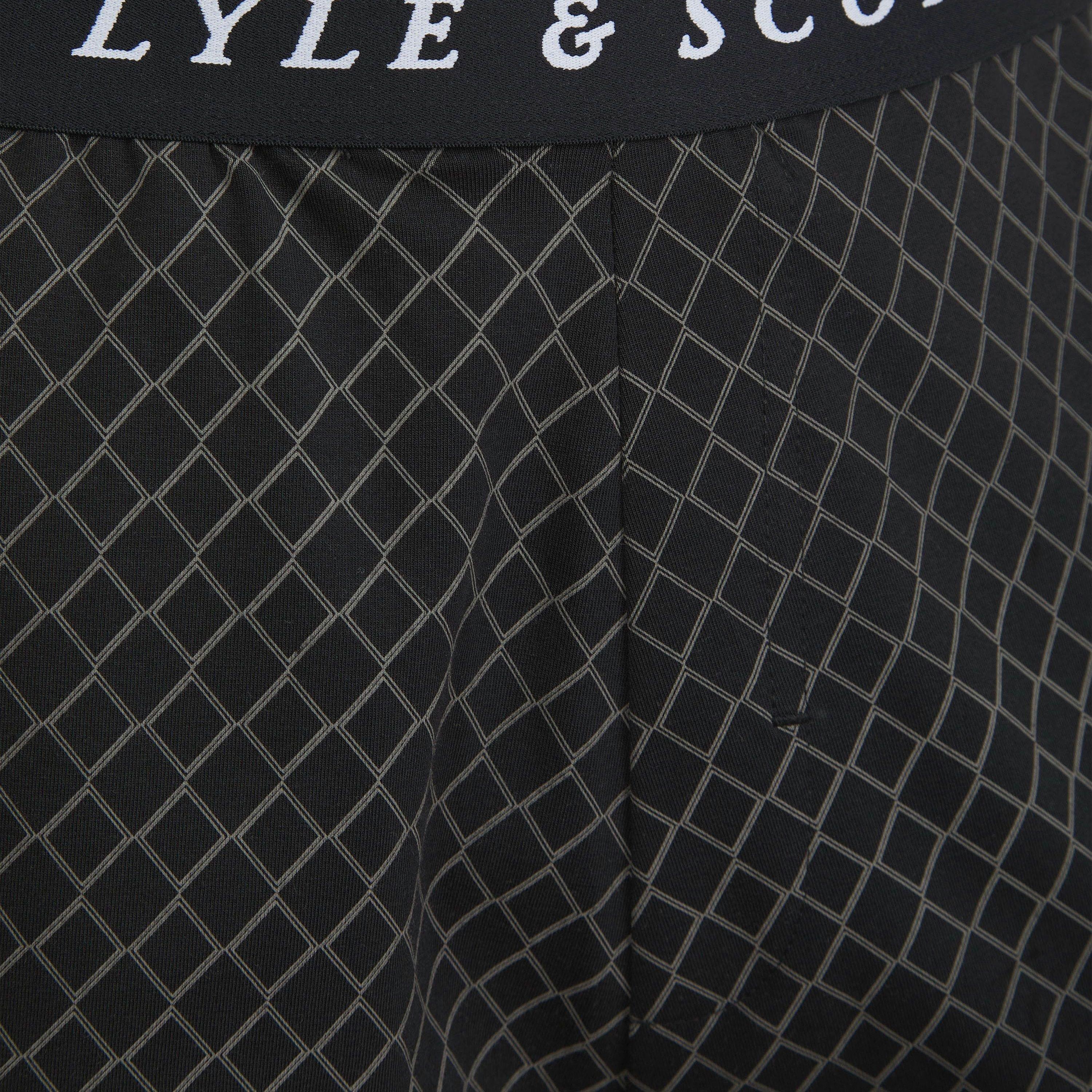 Wit/Zwart Aop - Lyle and Scott - Lyle Lancer Sn99 - 5
