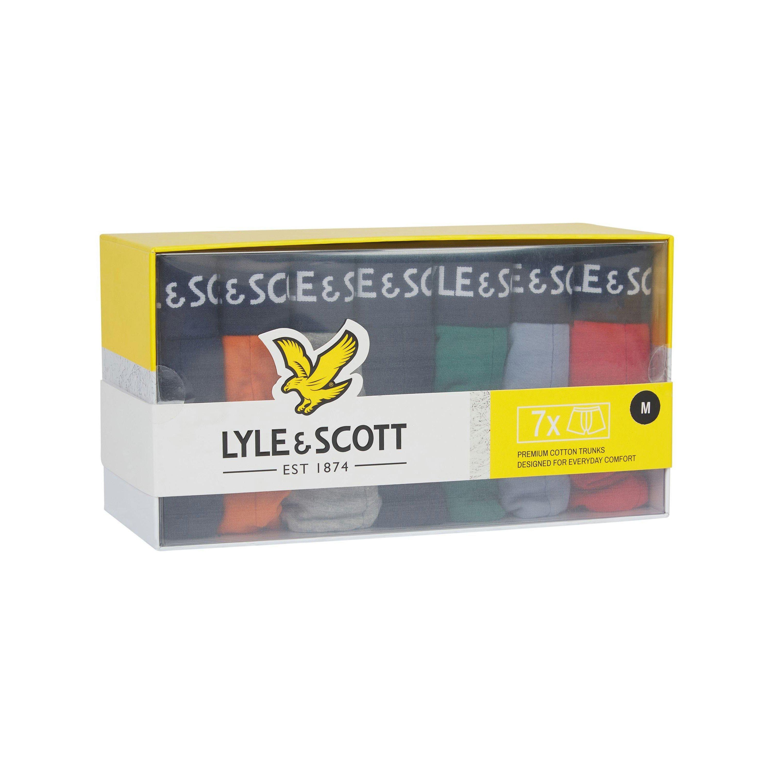 Blue Multi - Lyle and Scott - Lyle Topaz 7Pk Sn99 - 9