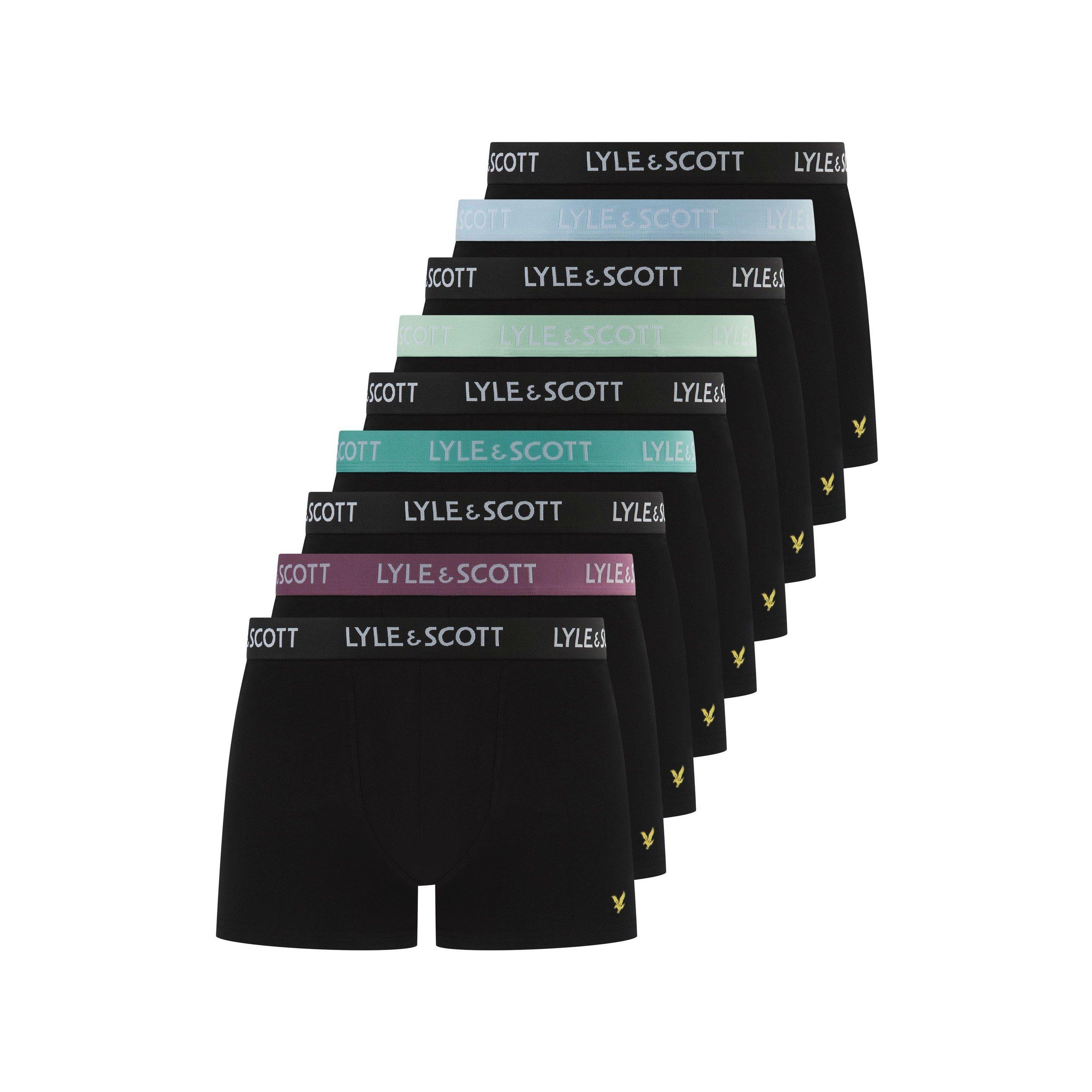 Zwart Multi - Lyle and Scott - Lyle Tyler 10Pk Sn99 - 1