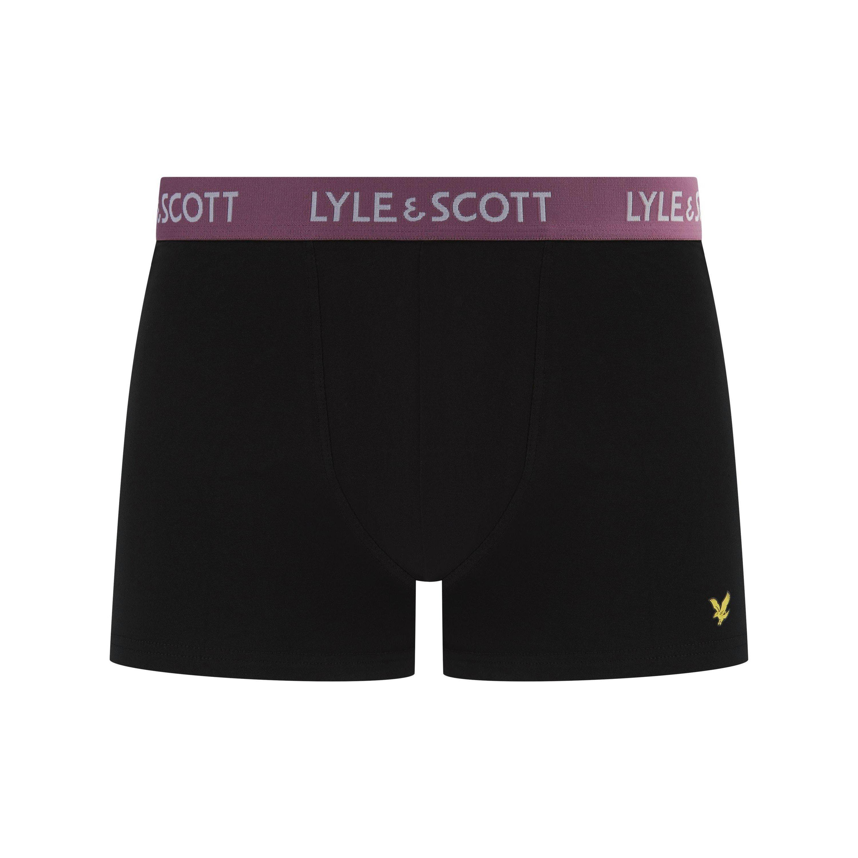 Zwart Multi - Lyle and Scott - Lyle Tyler 10Pk Sn99 - 7