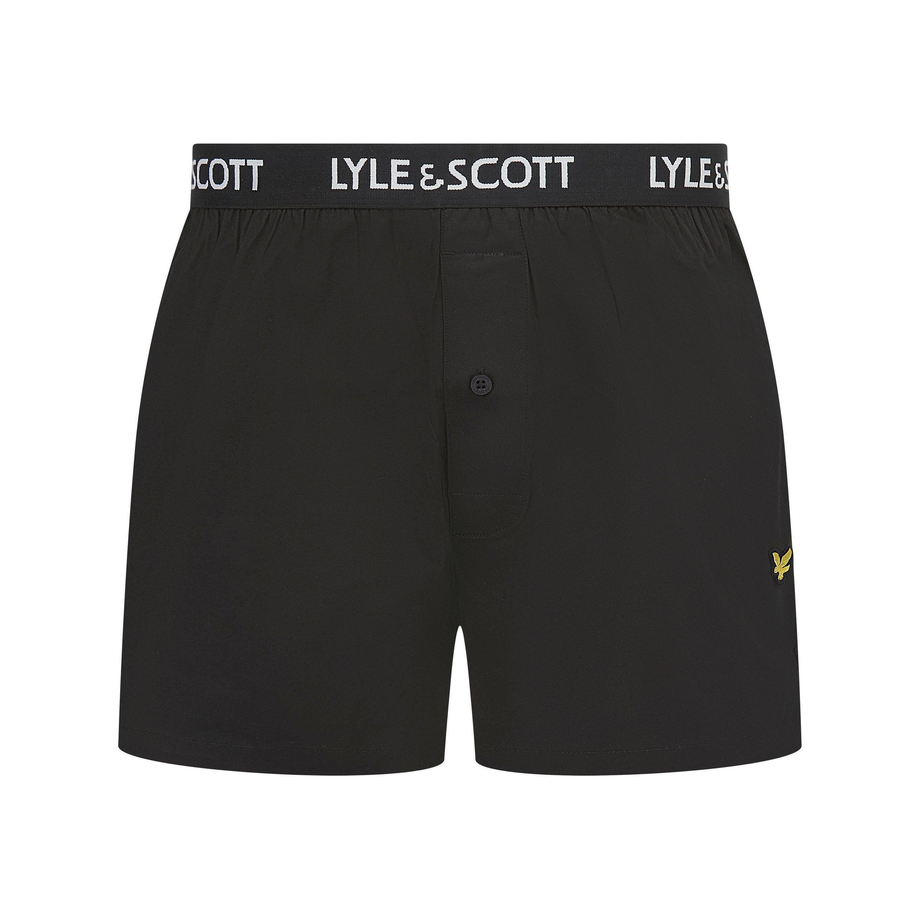Black - Lyle and Scott - Lyle Usher 2Pk Sn99 - 2