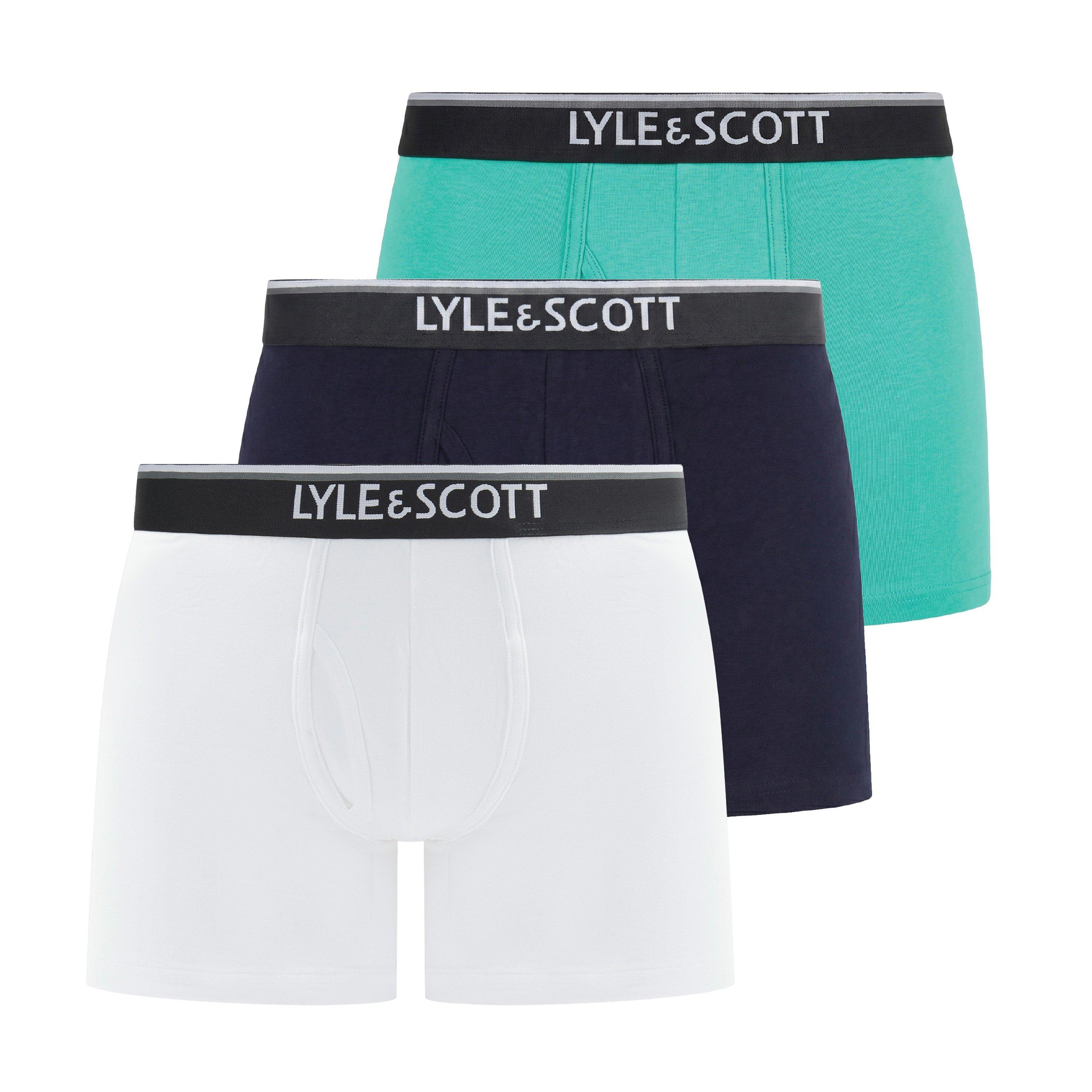 Blue Multi - Lyle and Scott - Lyle Wes 3Pk Sn99 - 1