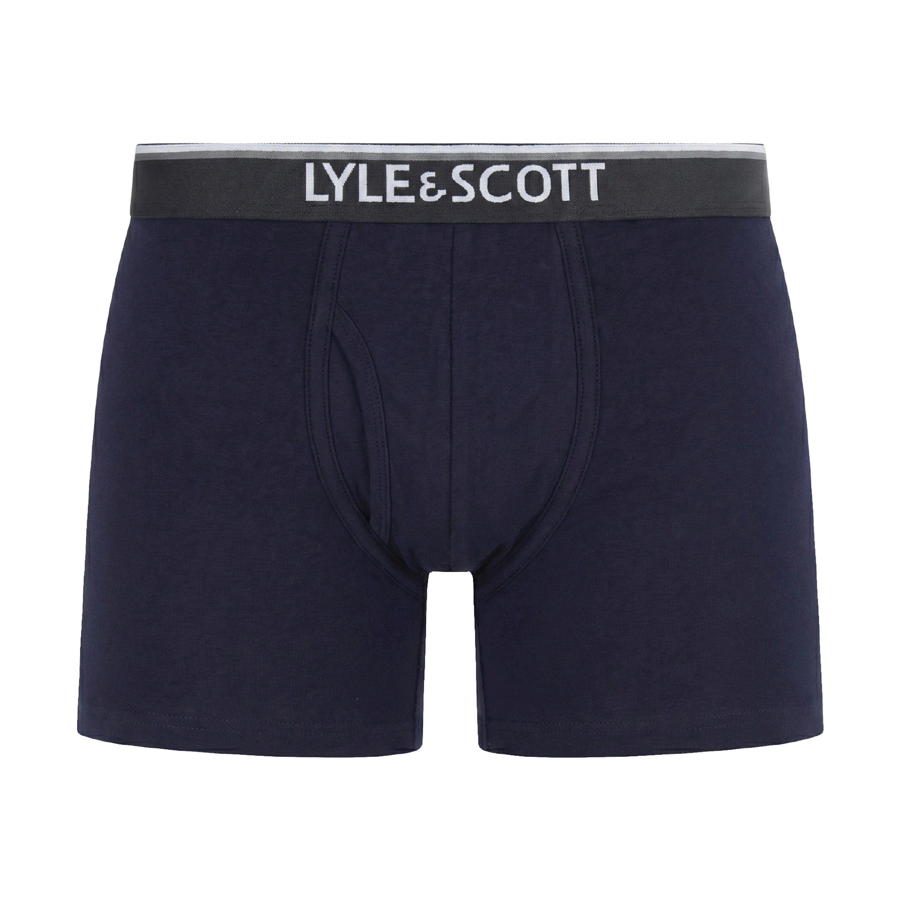Blue Multi - Lyle and Scott - Lyle Wes 3Pk Sn99 - 3