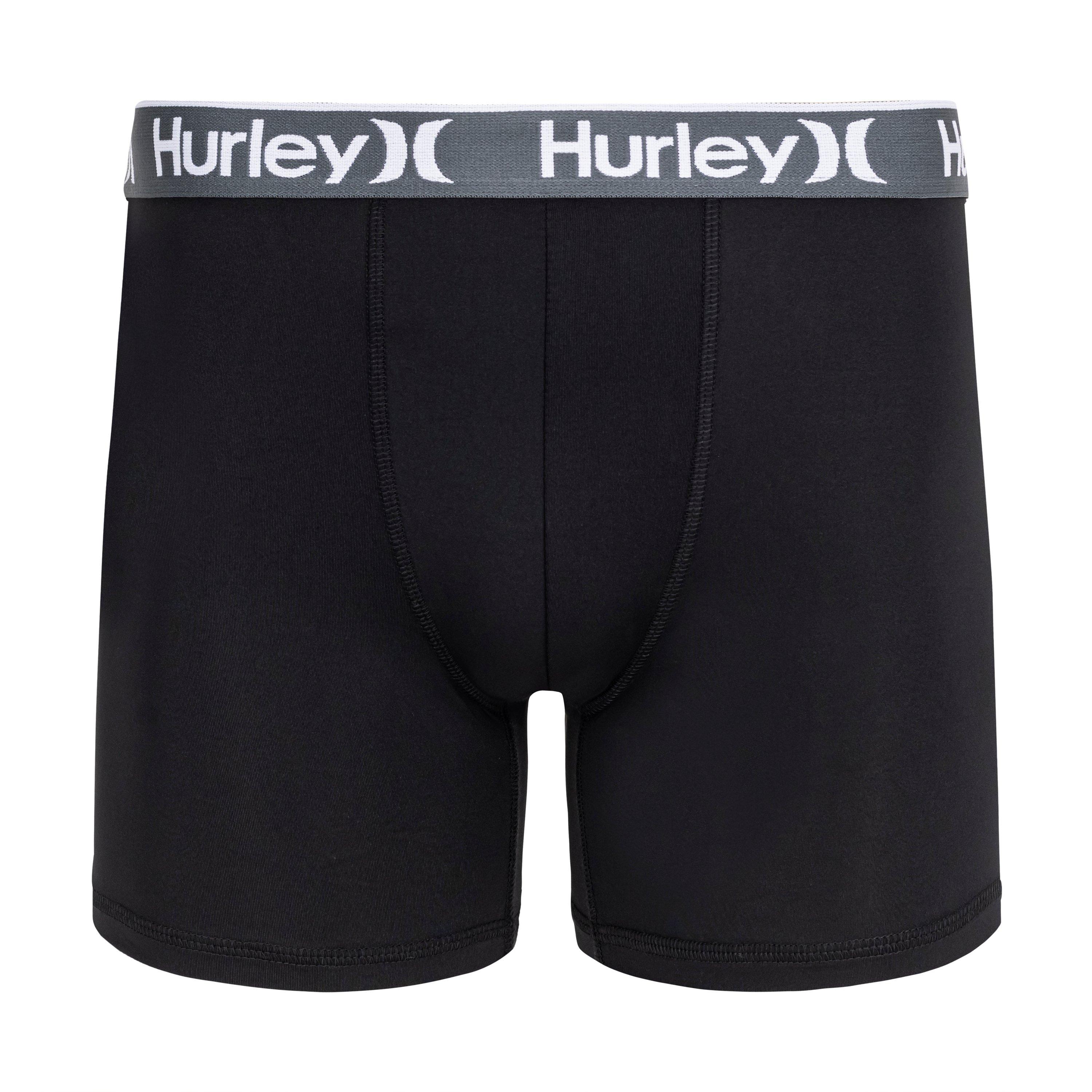 Schwarz Kombination - Hurley - 3Pk Boxer - 2
