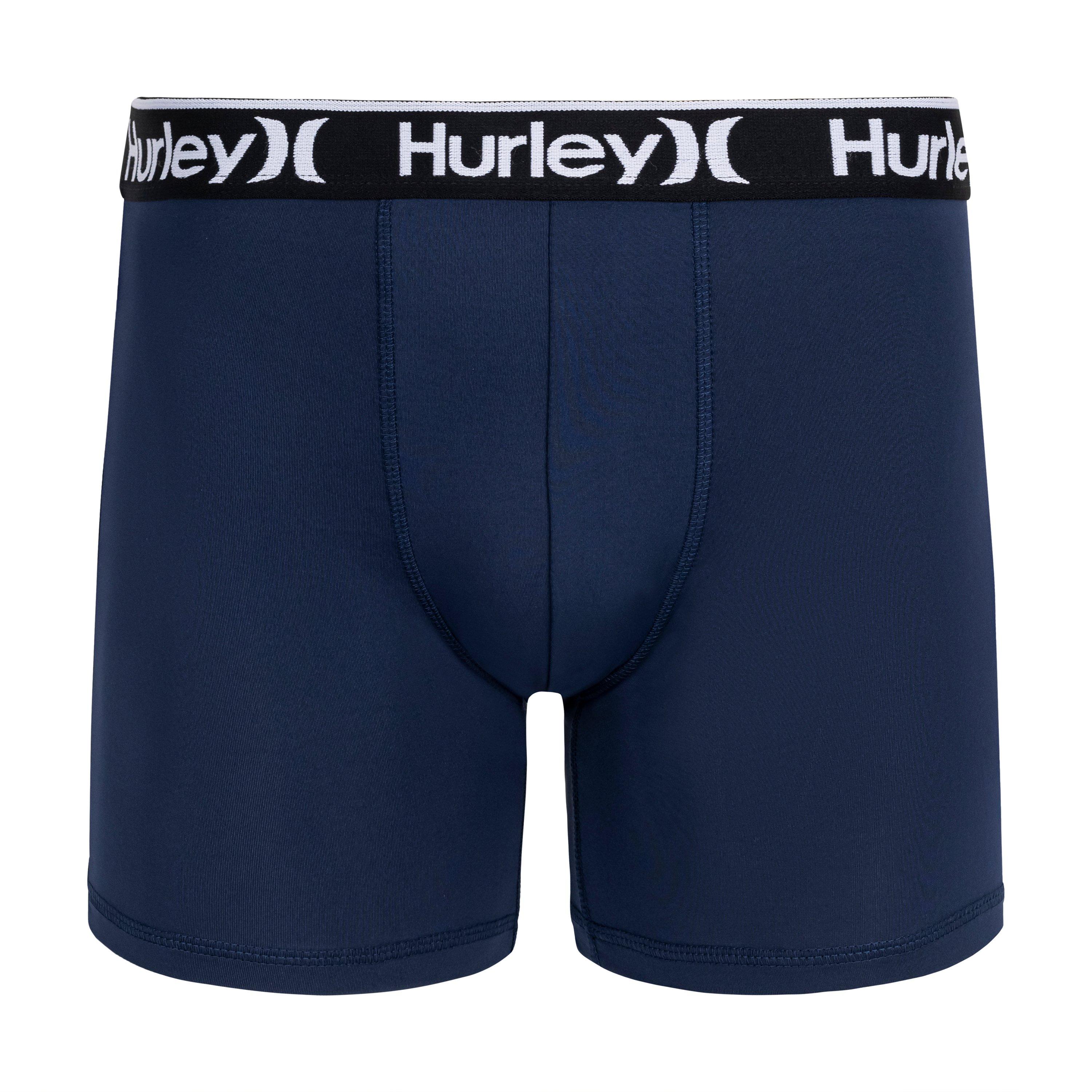 Navy/Grey - Hurley - 3Pk Boxer - 3