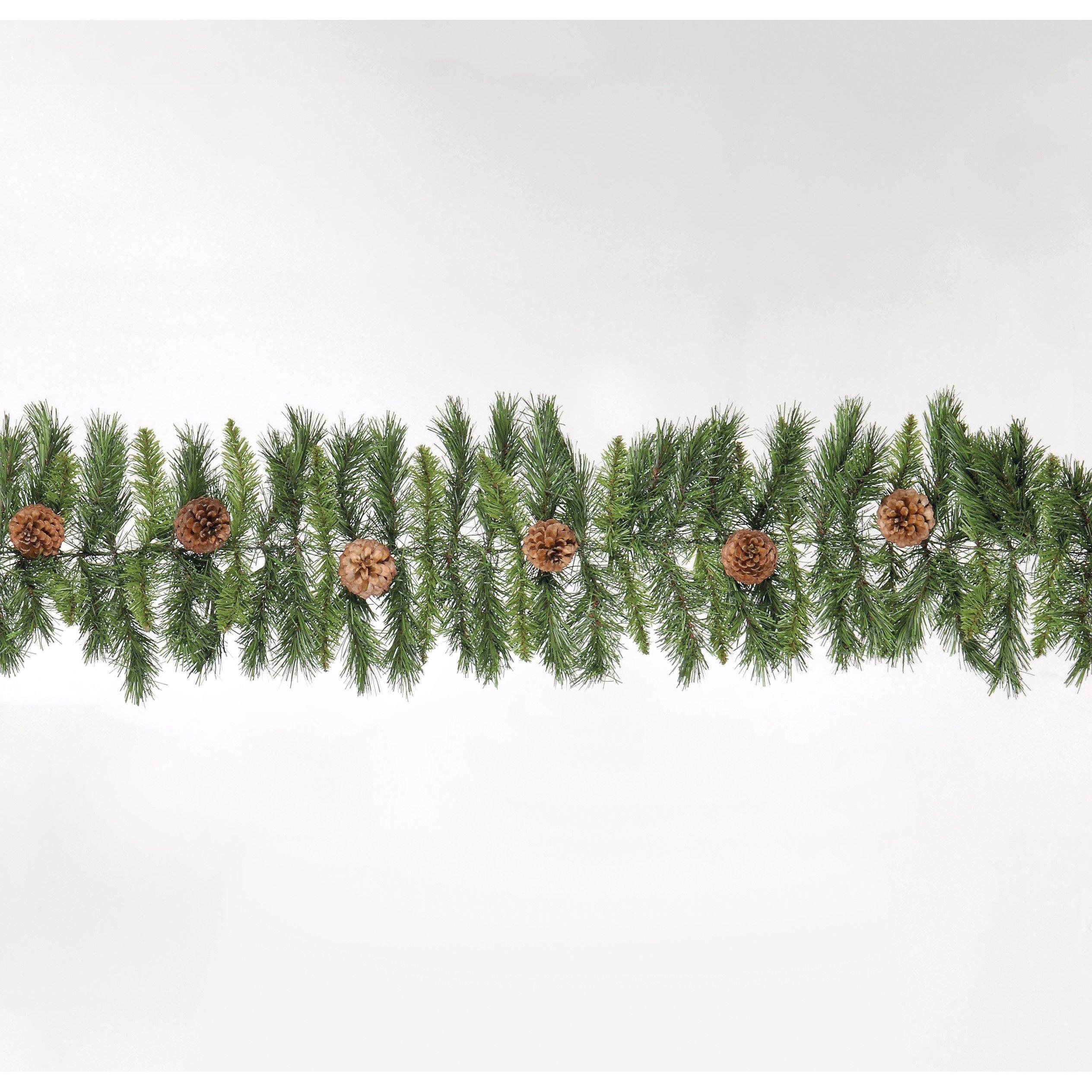 Green - Snowtime - 270cm Deluxe Princess Garland