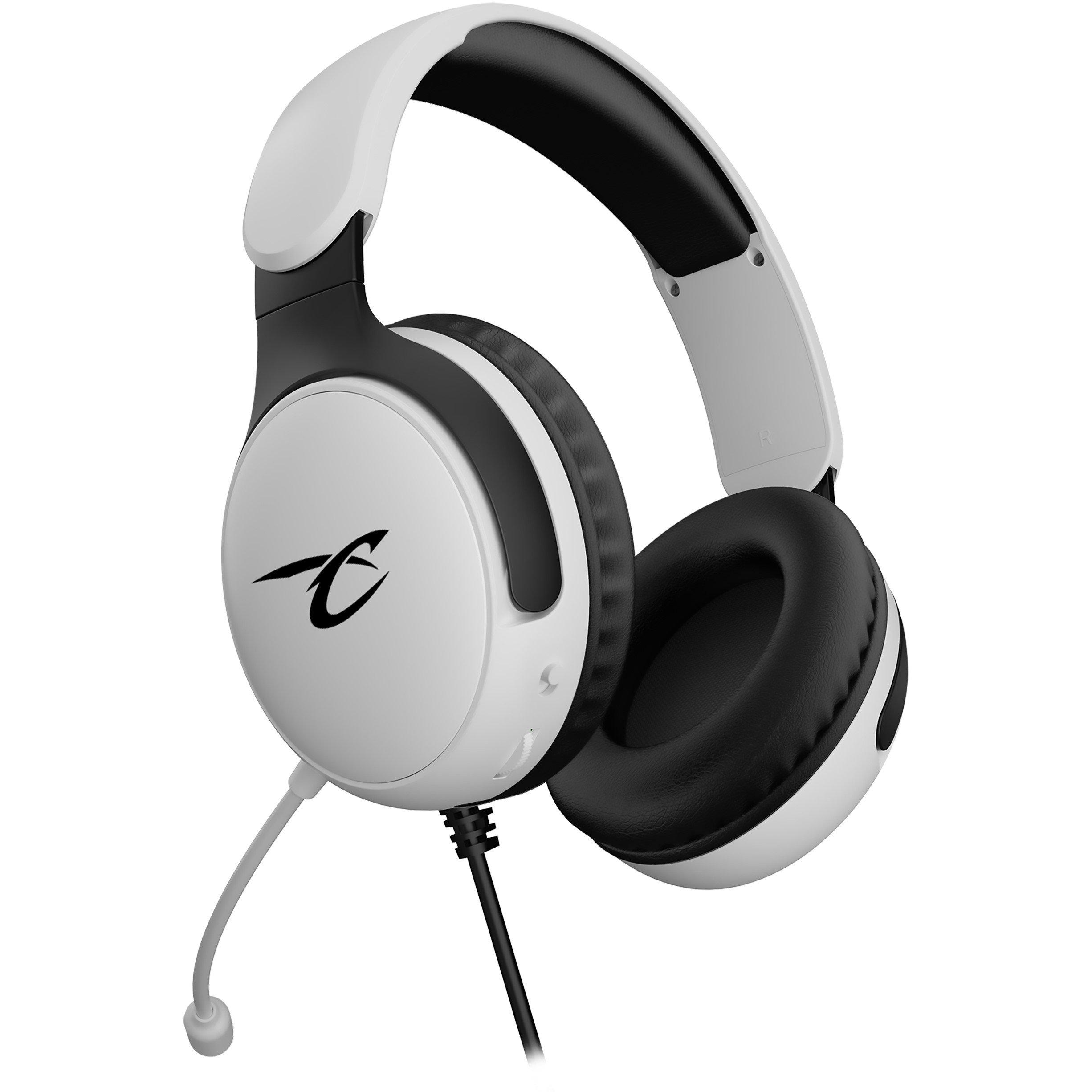 White - Subsonic - Astra Gaming Headset For PS5 Xbox PC & Switch - 2