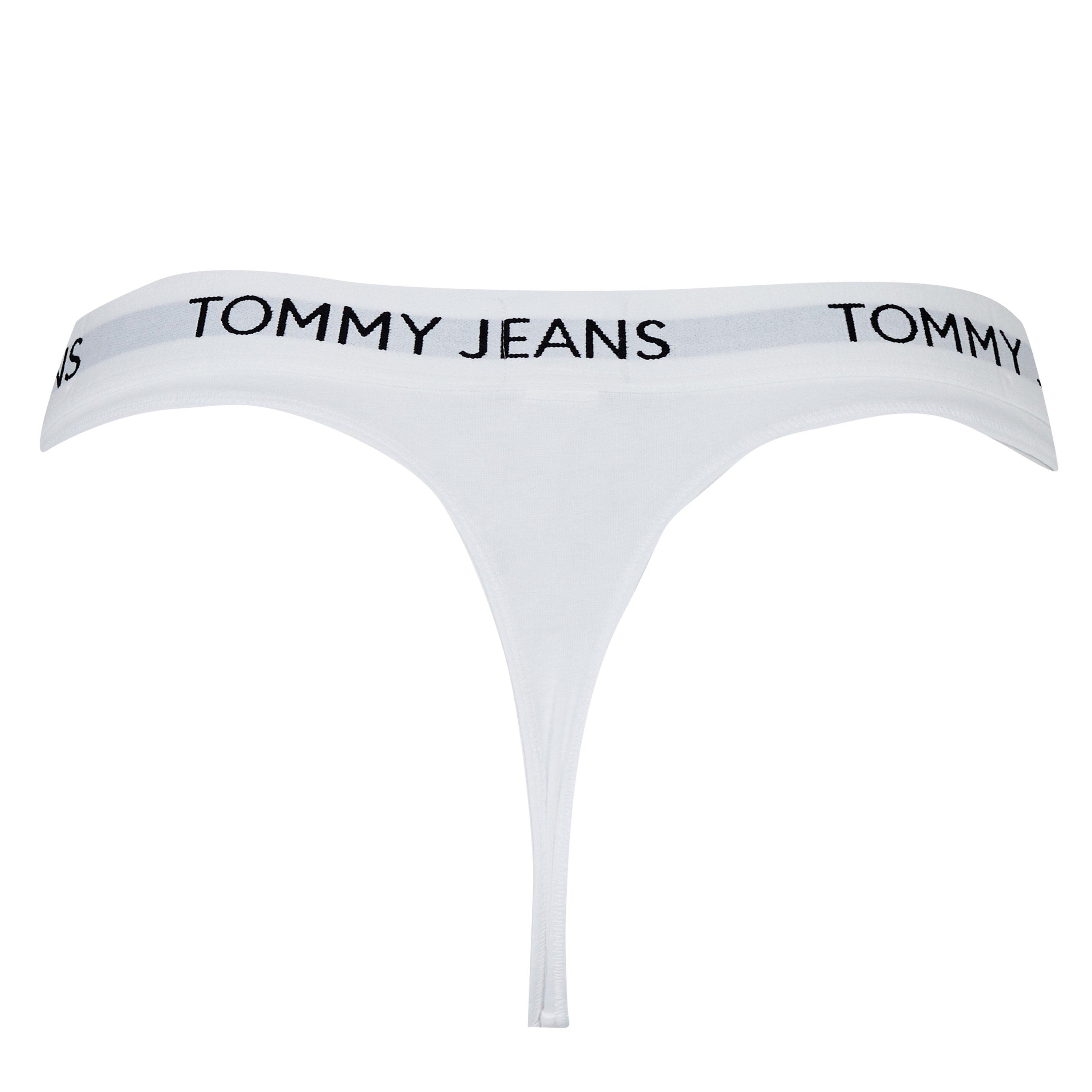 White - Tommy Hilfiger - Women's Thong Briefs - 2