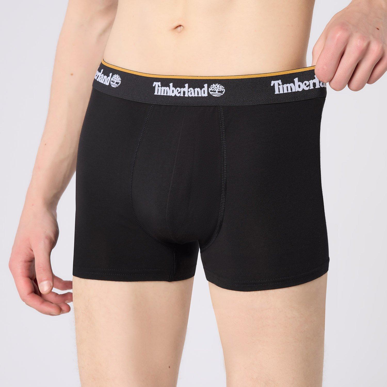 Schwarz - Timberland - Timberland Mens 5 Pack Trunks BASS - 6