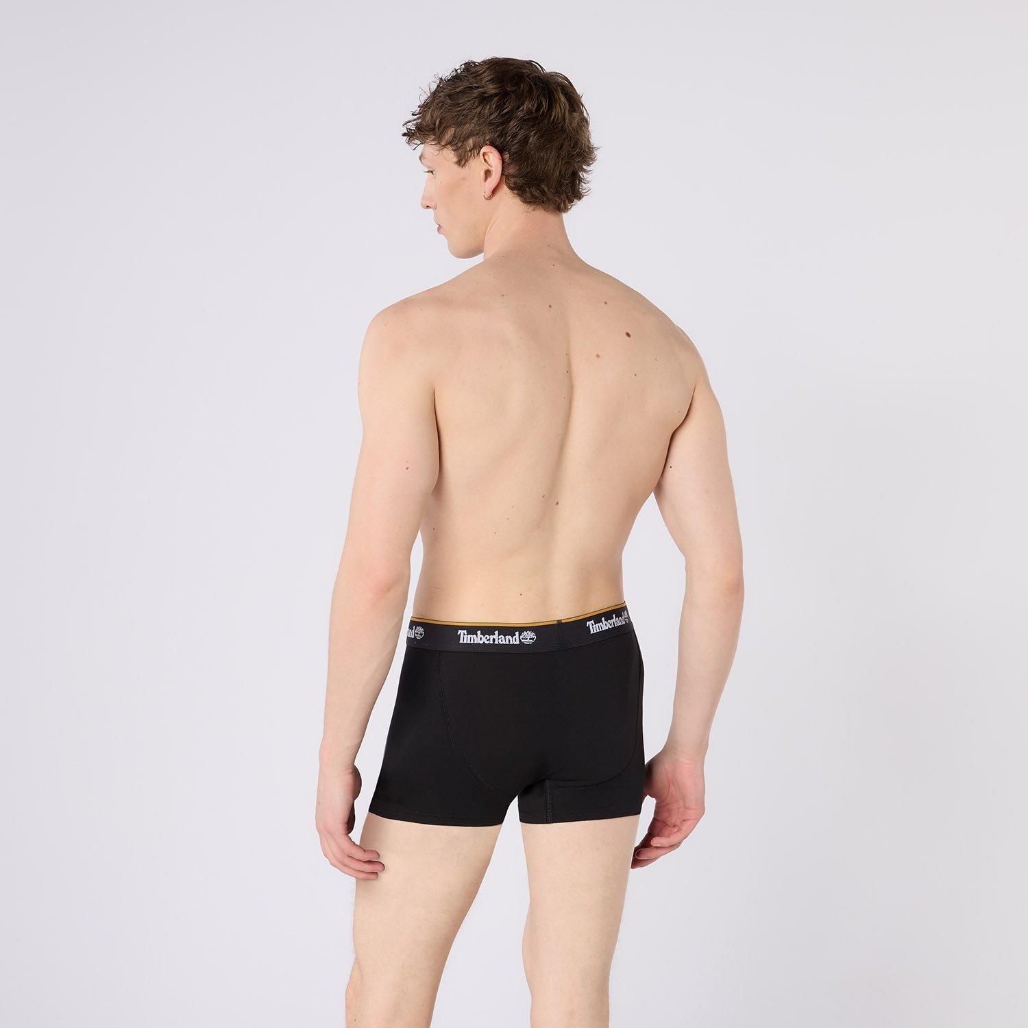 Schwarz - Timberland - Timberland Mens 5 Pack Trunks BASS - 8