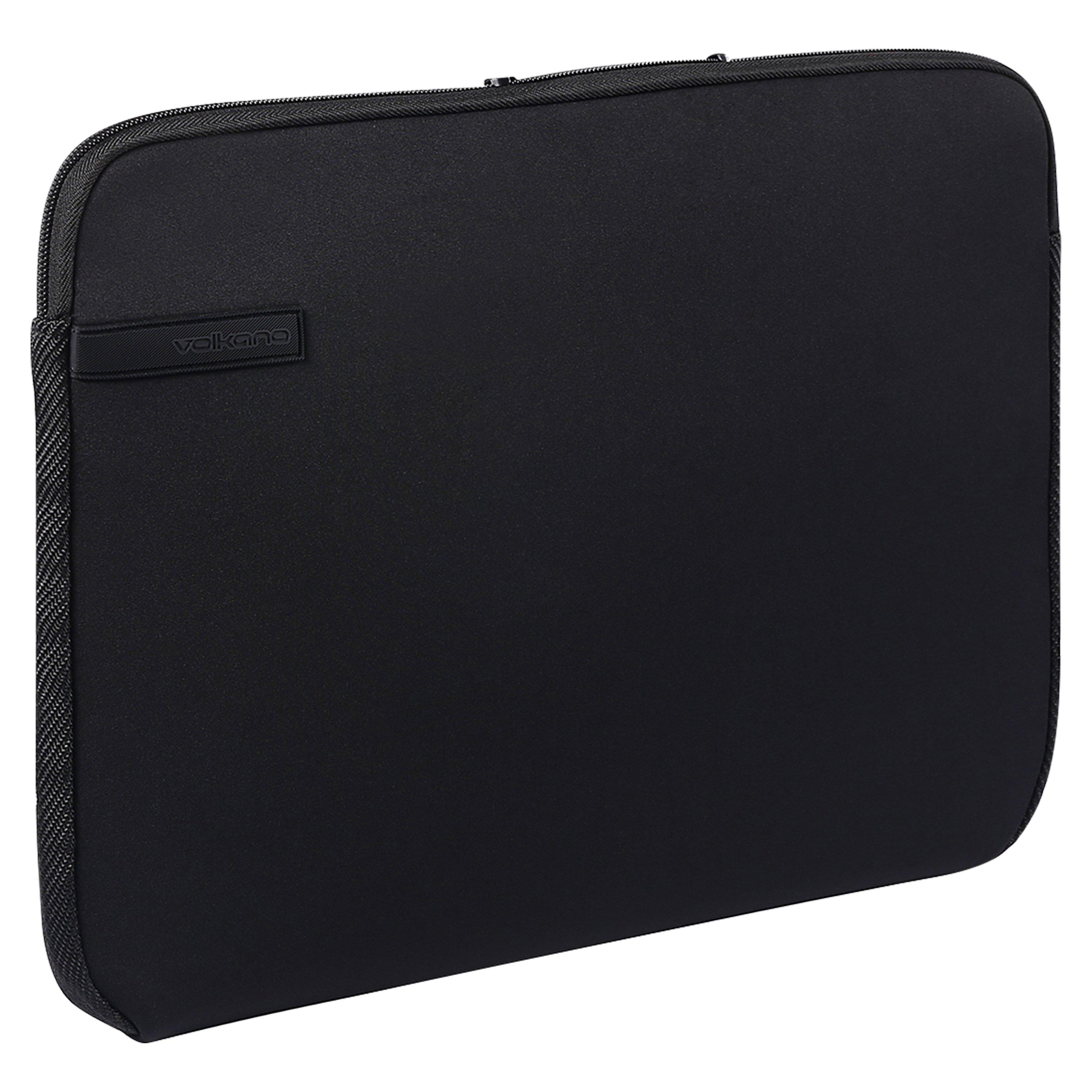 Volkano  Wrap Series 15.6 Laptop Sleeve Pouch - Black