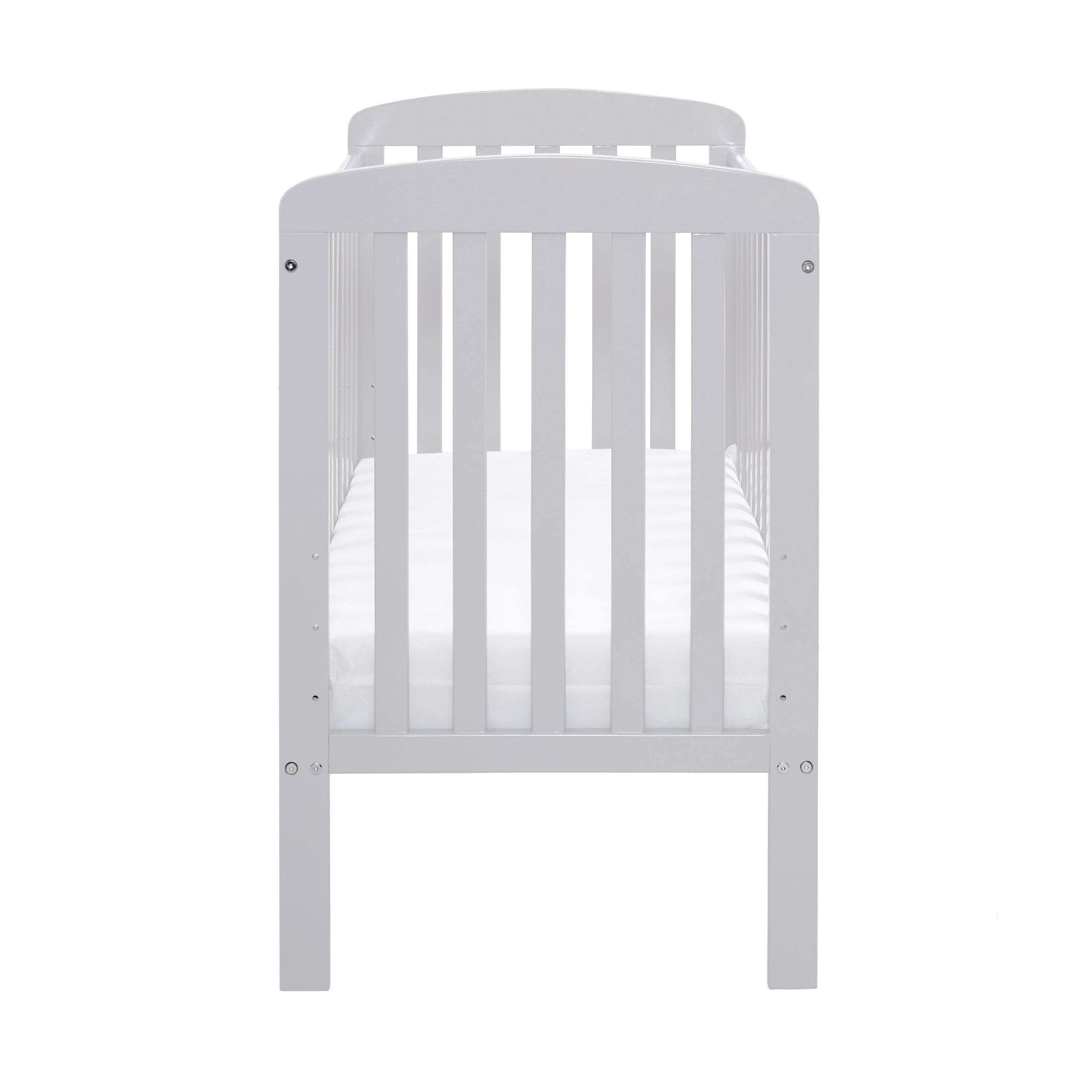 Grey - Babymore - Babymore Space Saver Cot GREY - 5