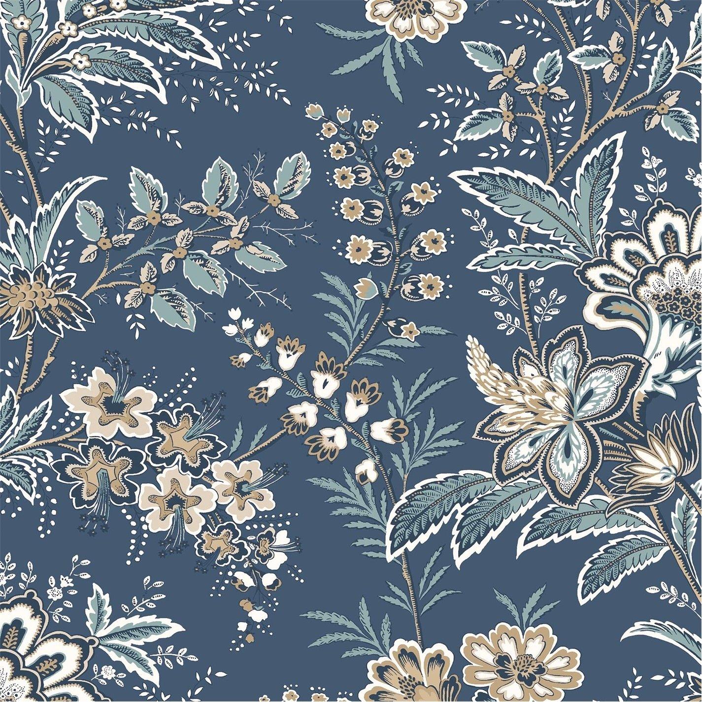 Blue - Laura Ashley - Marlbrook Dusky Seaspray Wallpaper - 2