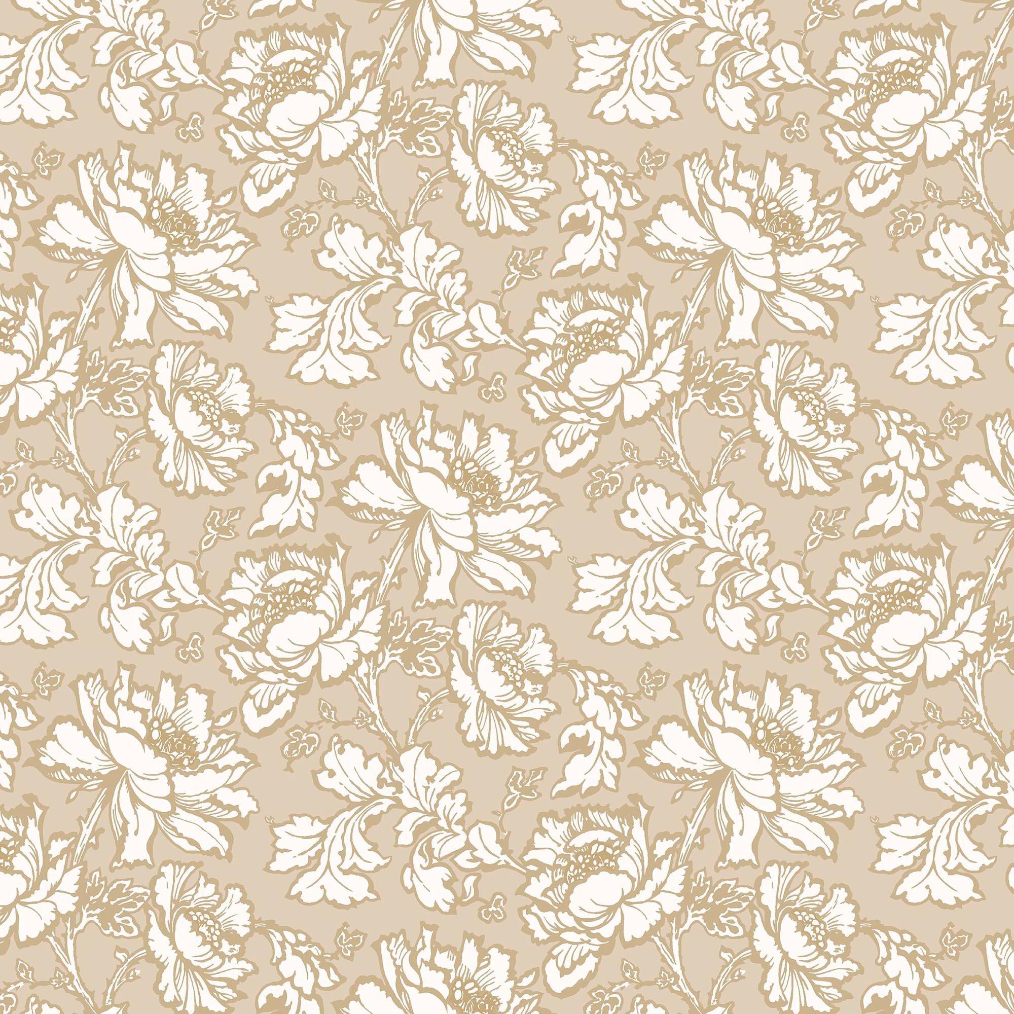 Gold - Laura Ashley - Tamara Gold Wallpaper - 3