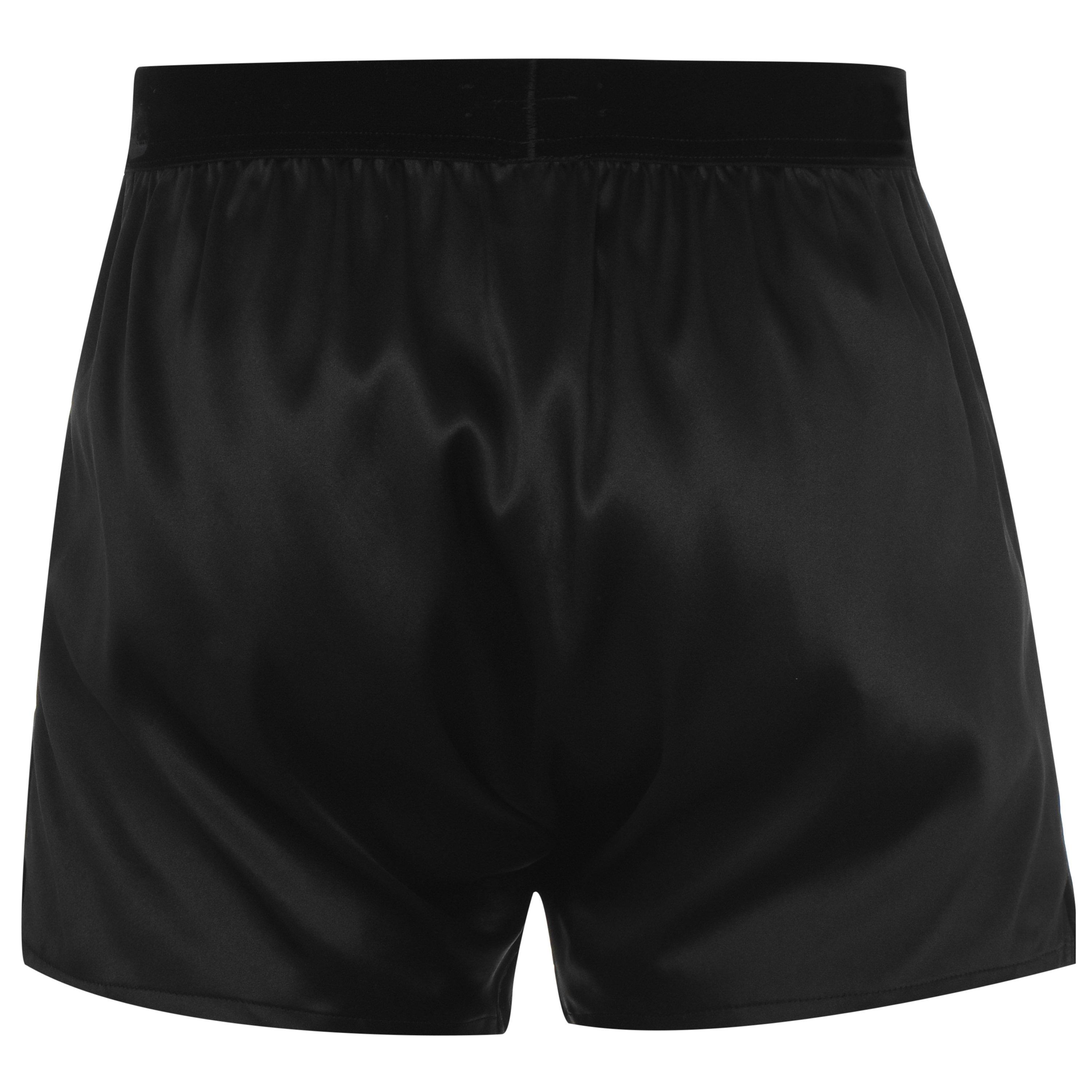 Black 002 - Tom Ford - Men's Logo Silk Boxers - 2