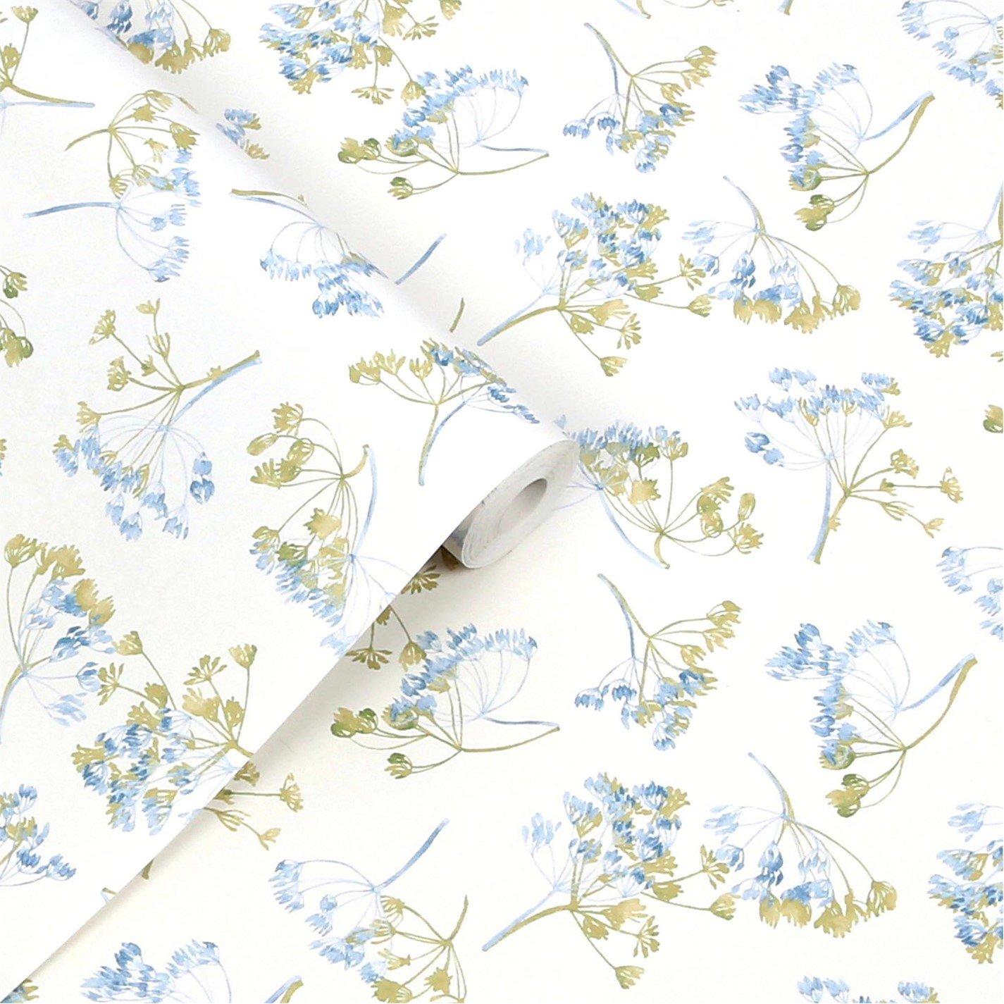 Green - Laura Ashley - Avonbury Hedgerow Green Wallpaper - 3