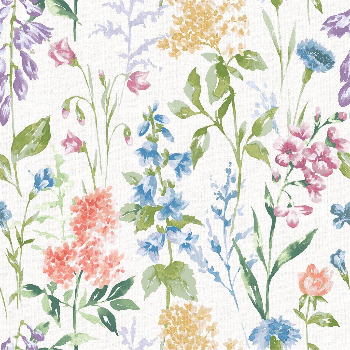 White - Laura Ashley - Elston Garden Wallpaper - 2