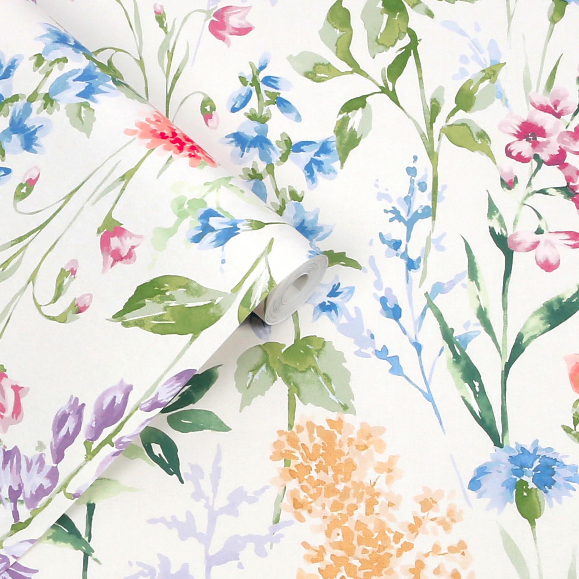 White - Laura Ashley - Elston Garden Wallpaper - 4