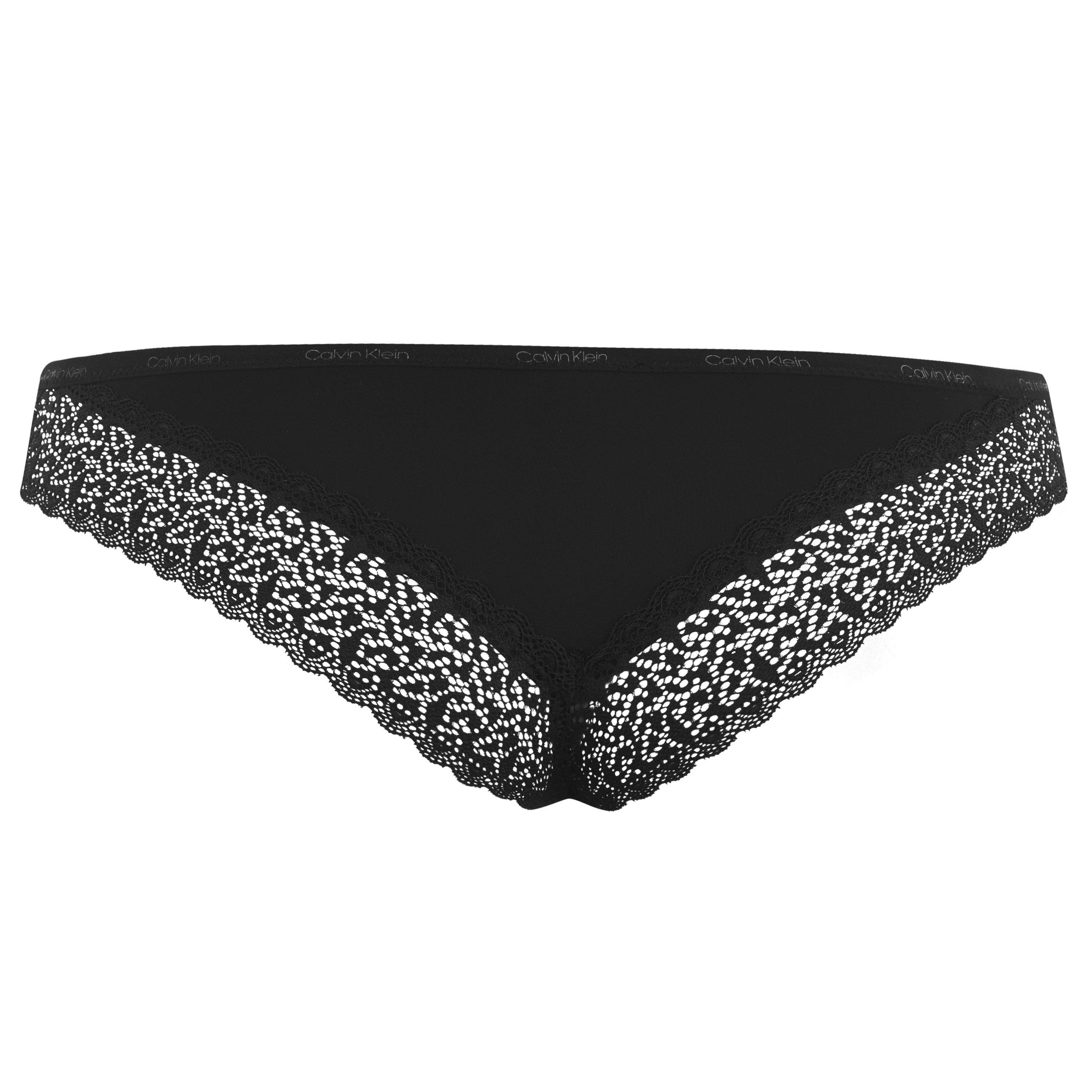 Preto 001 - Calvin Klein - Flirty Brazilian Briefs - 6
