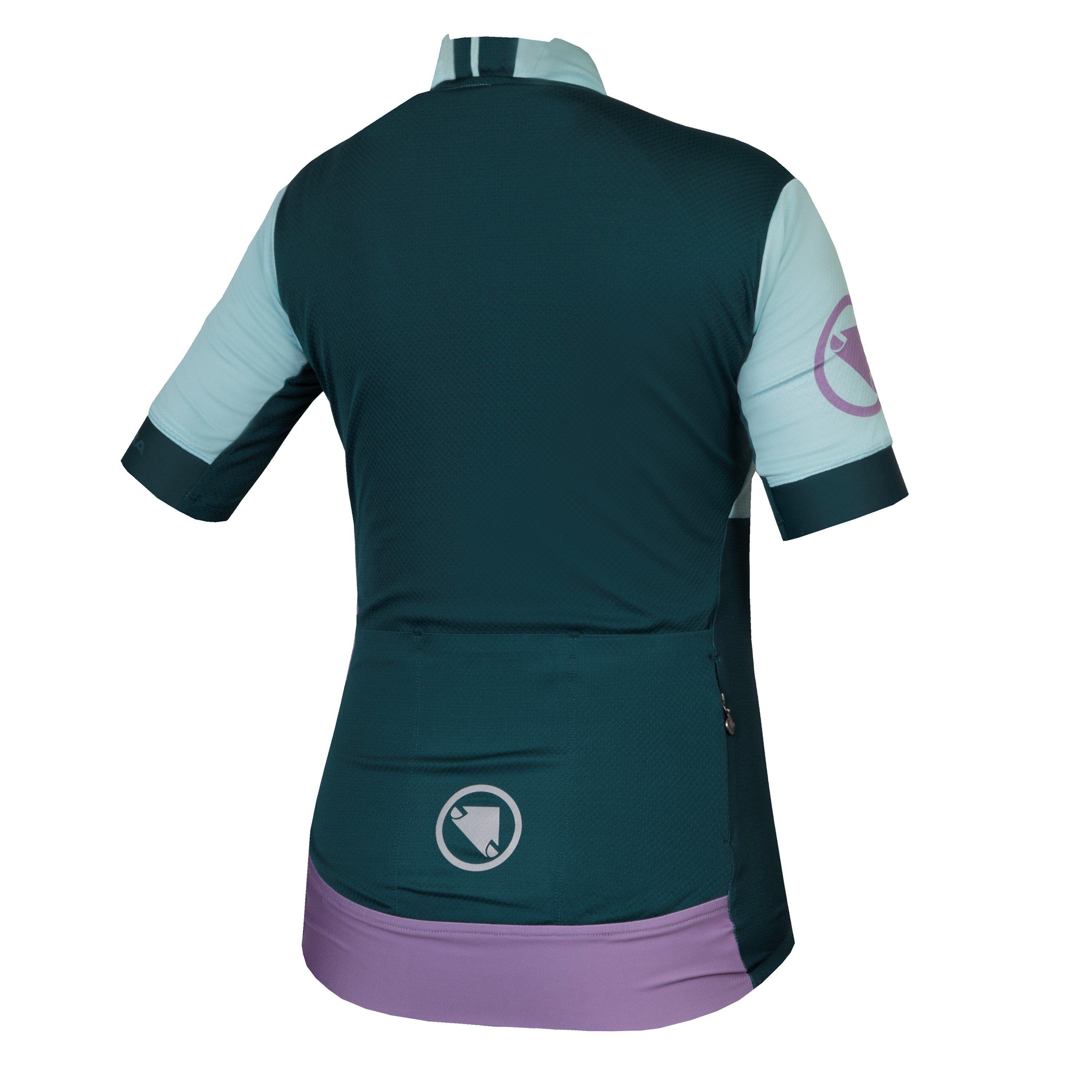 Violet - Endura - FS260 Print Short Sleeve Jersey Ladies - 4