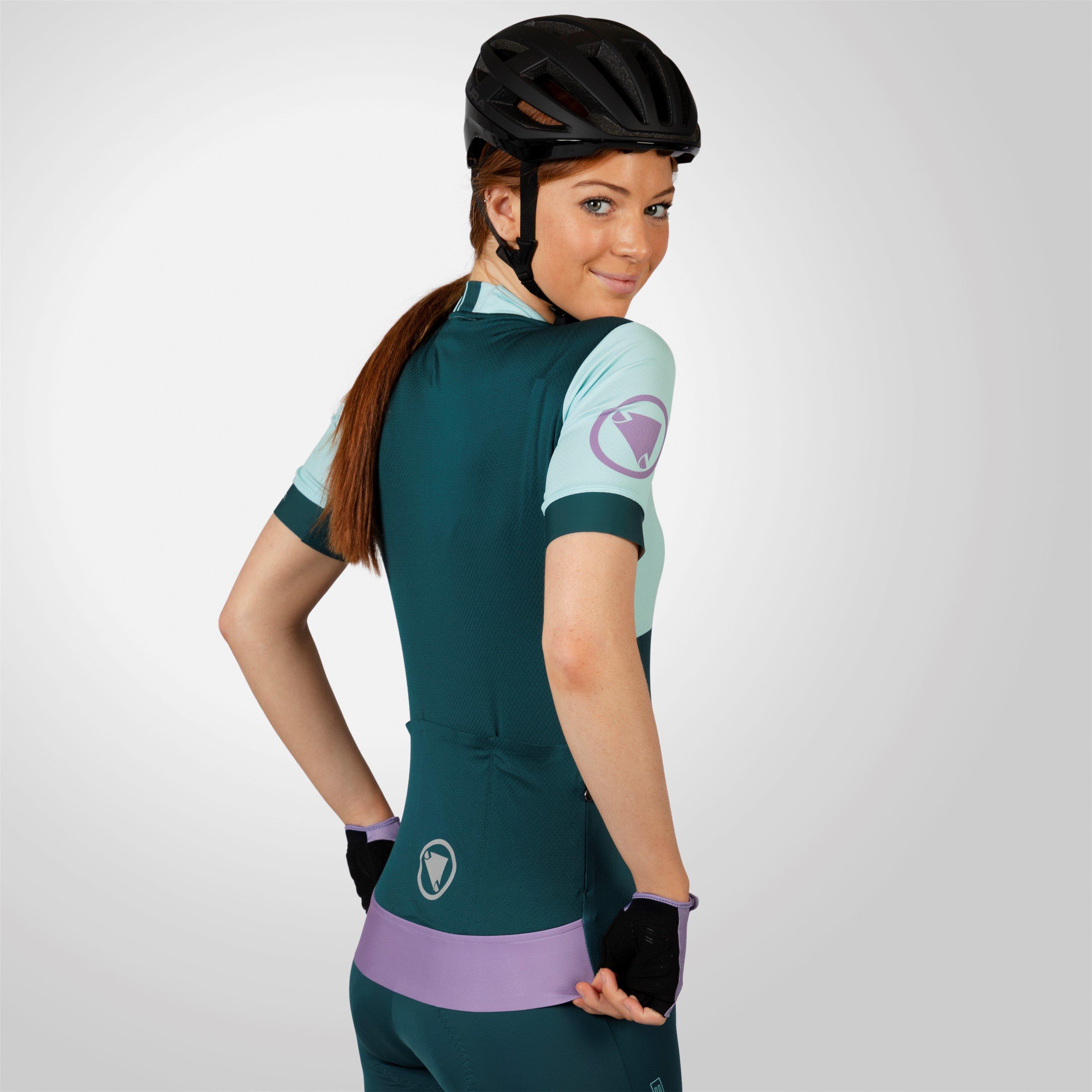 Violet - Endura - FS260 Print Short Sleeve Jersey Ladies - 6