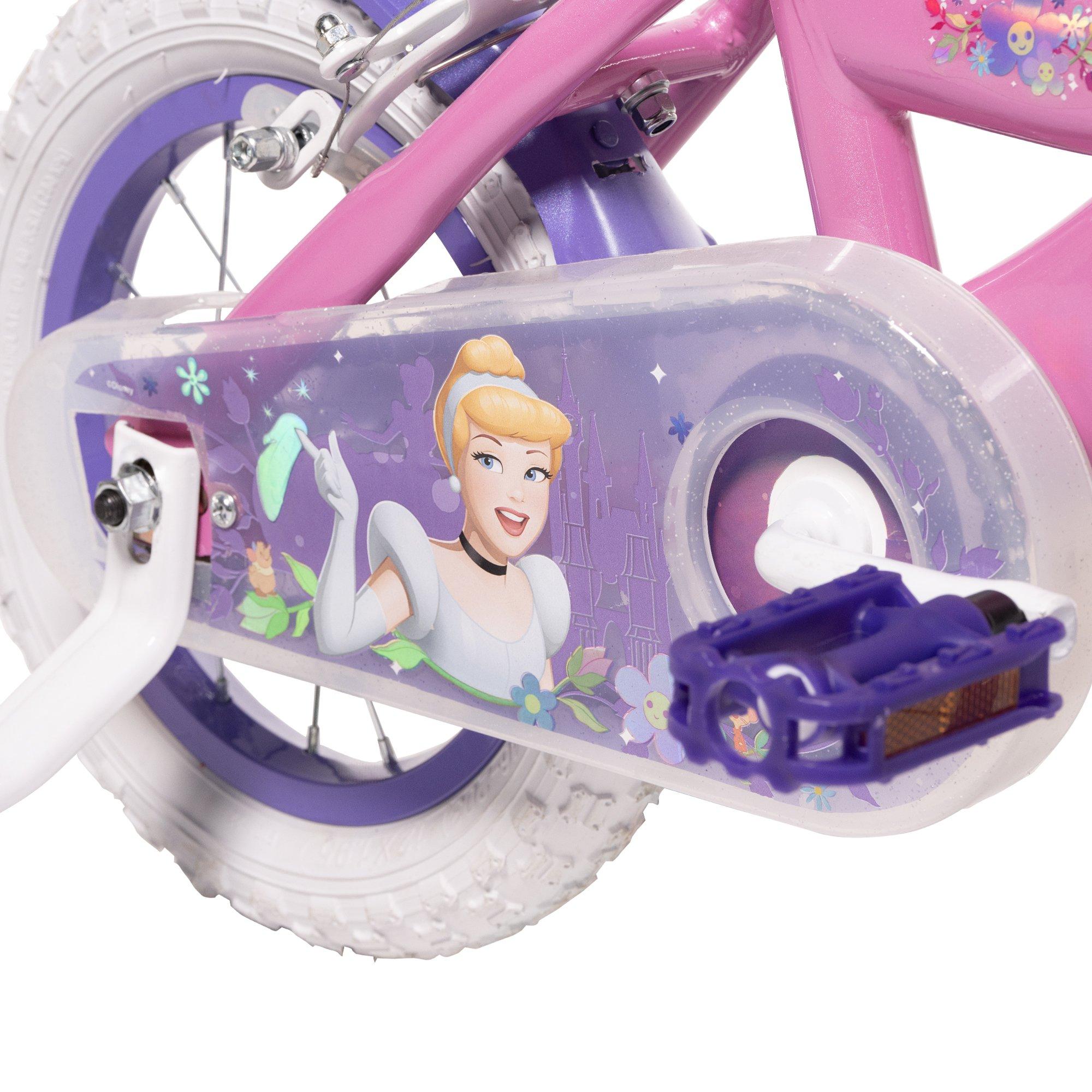 Pink - Huffy - Official Huffy Disney Princess 12" Girls Bike Pink - 3
